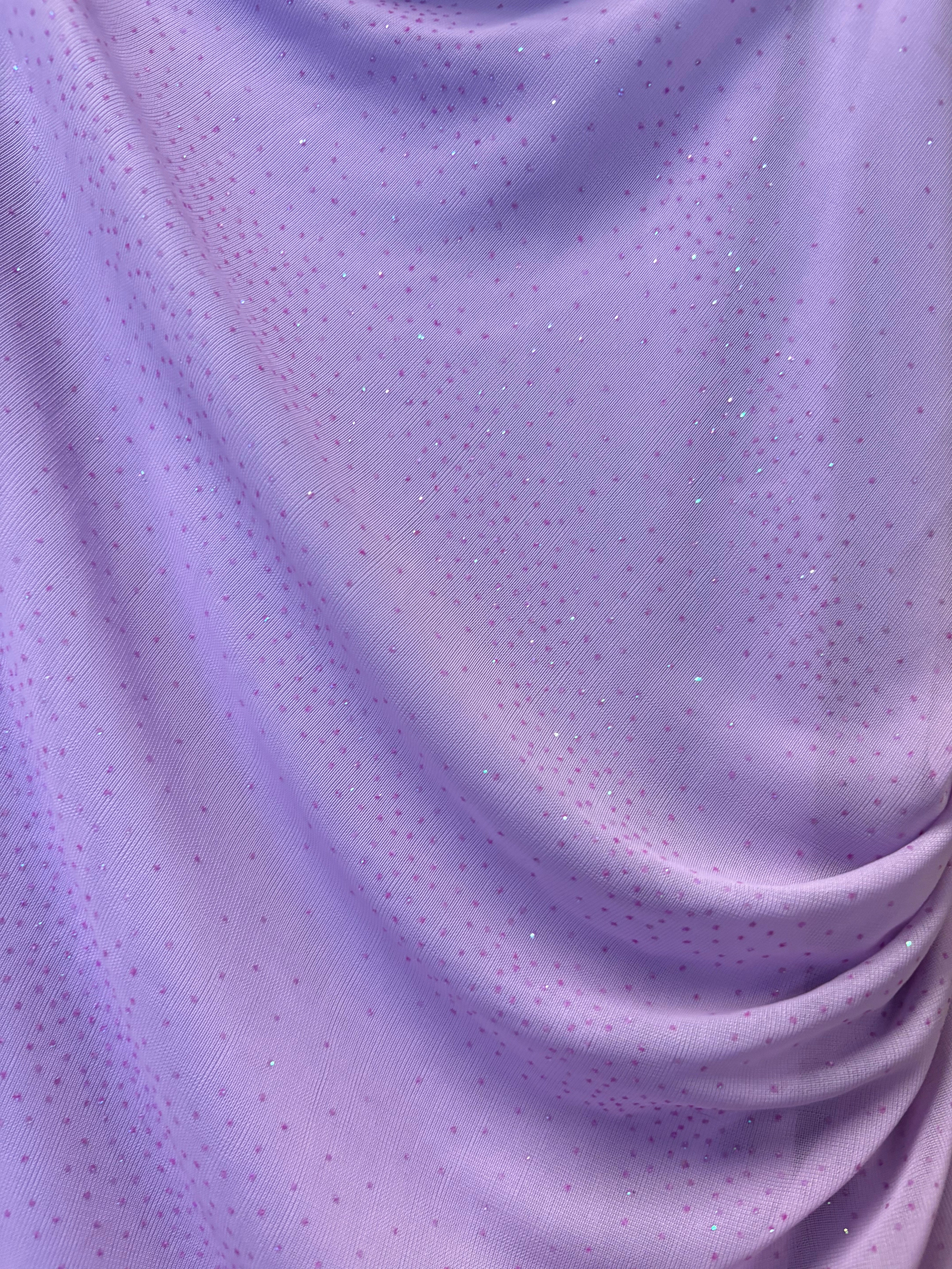 purple city triangles vtg y2k sparkly long dress, 4