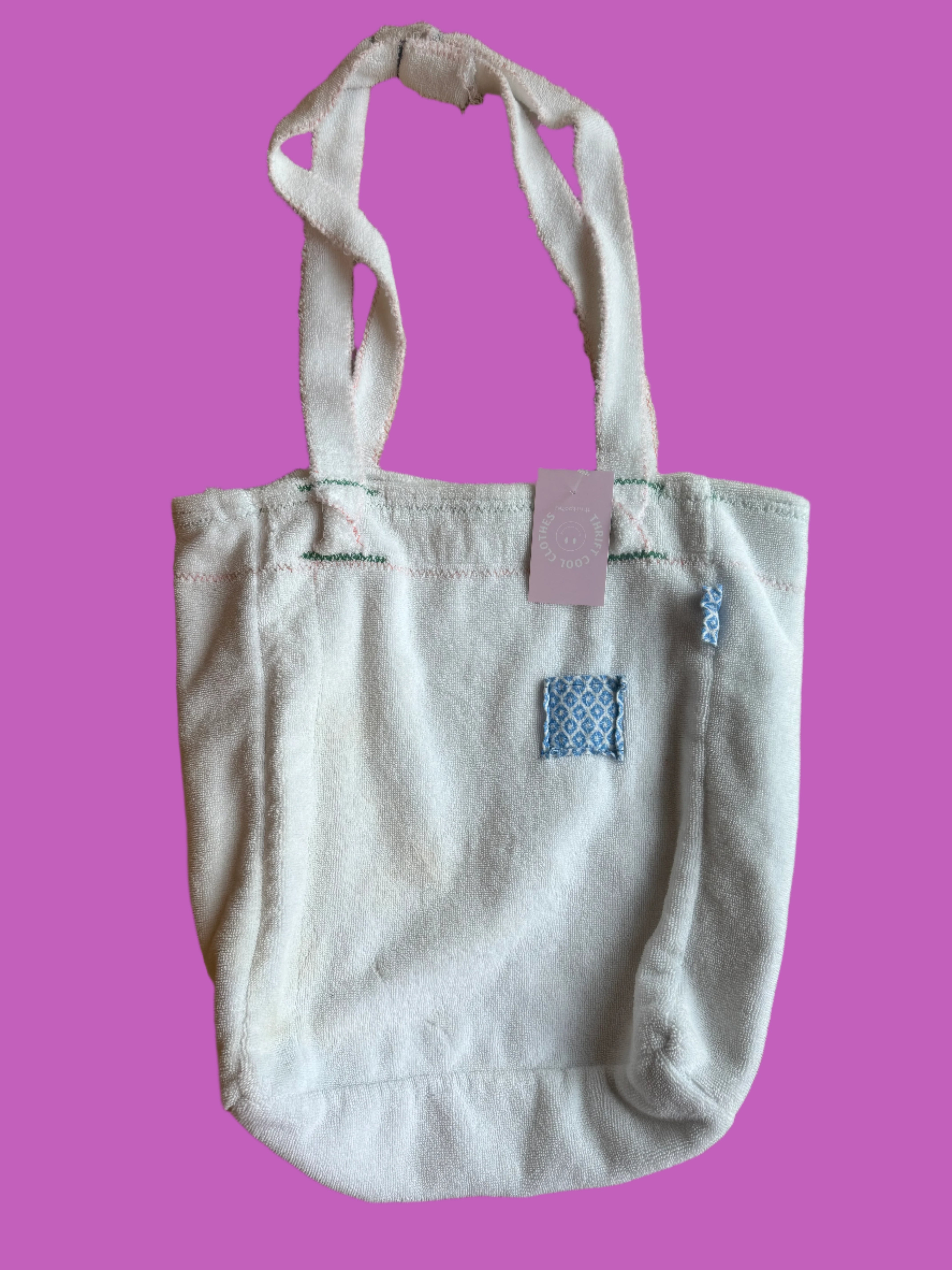 terry cloth tote