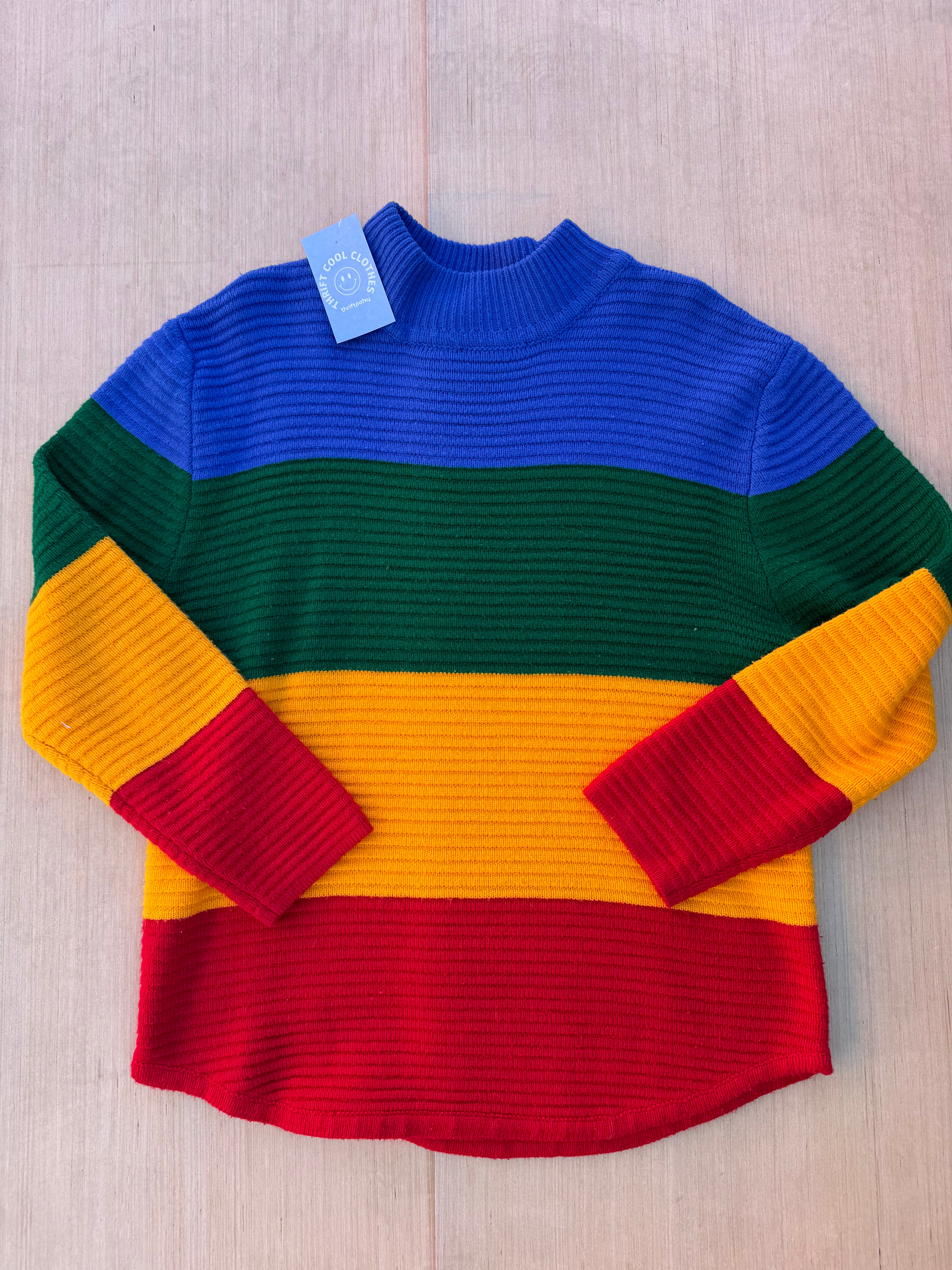 unif RAINBOW SWEATER, xs