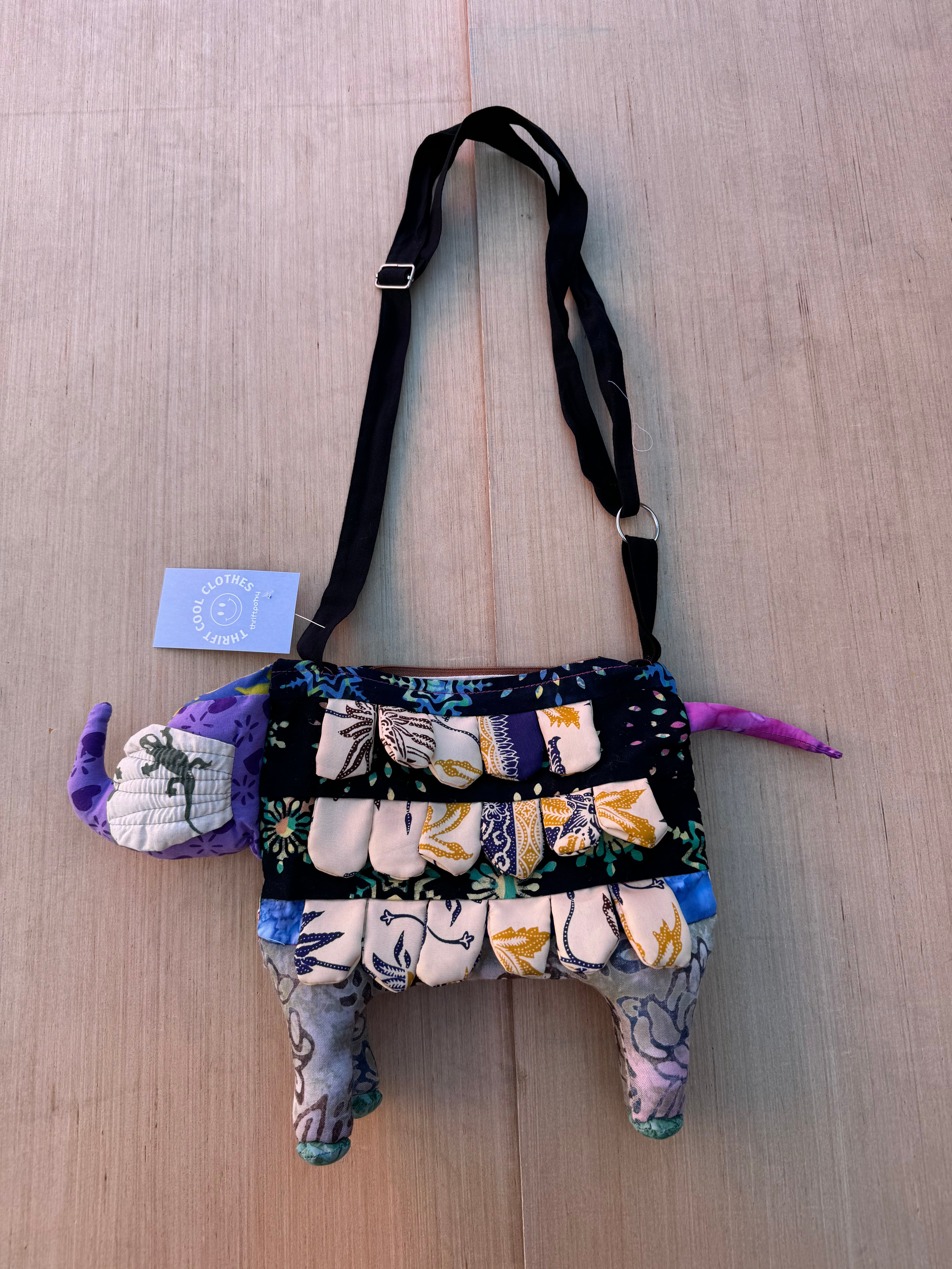 multi  elephant purse