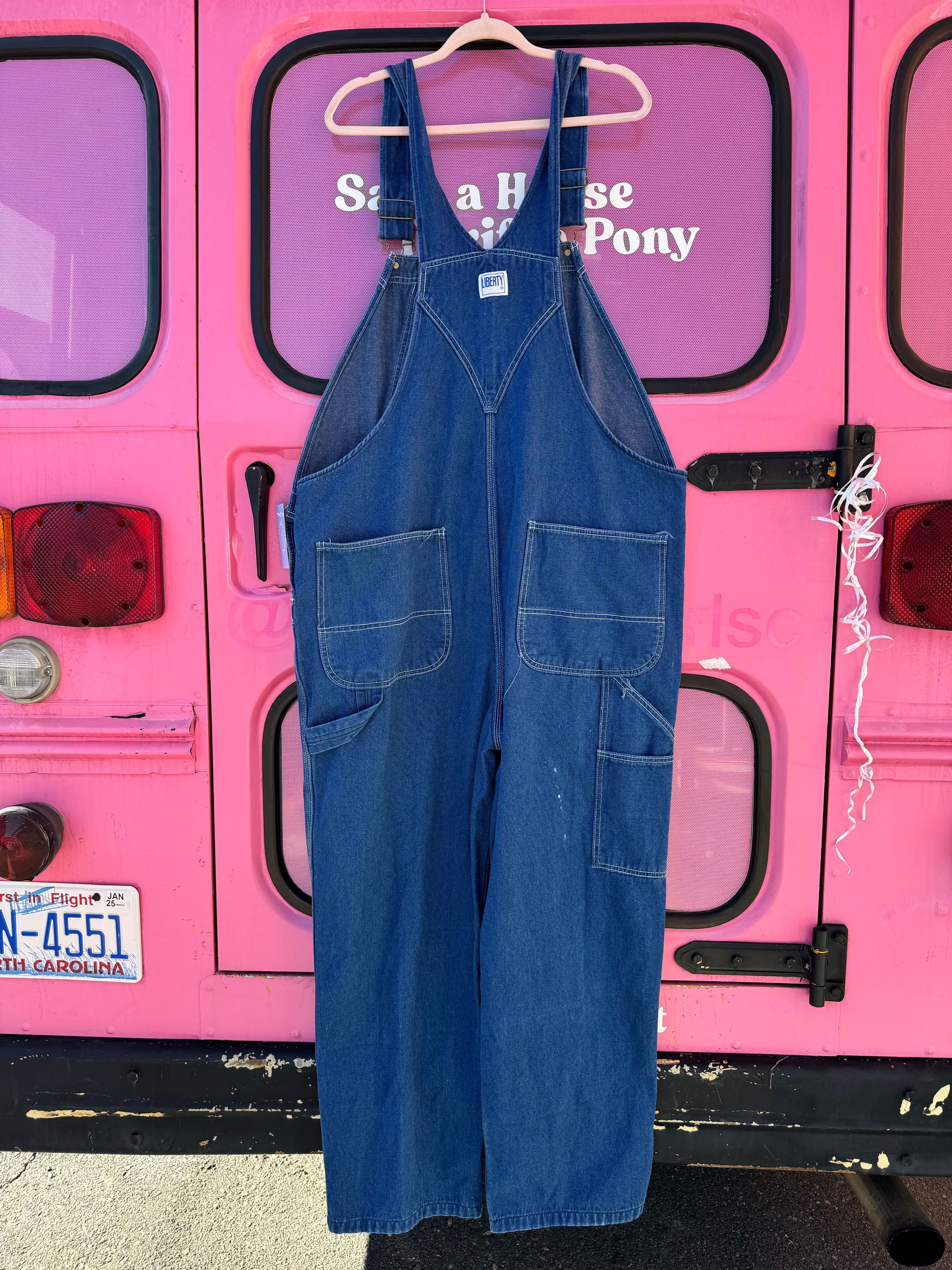 Blue Liberty Overalls, 44