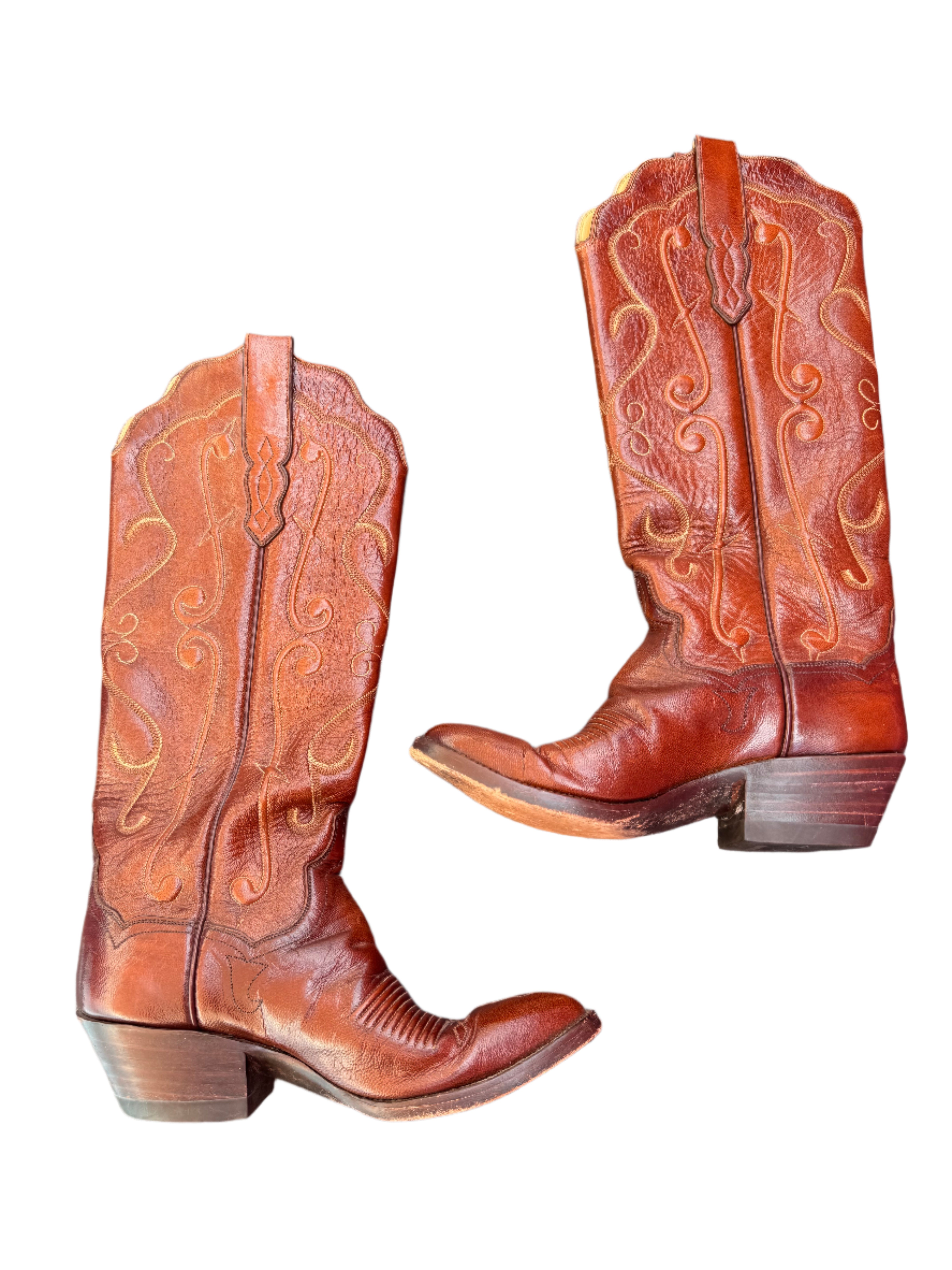 Brown  Vtg cowboy boots, Women’s 5.5