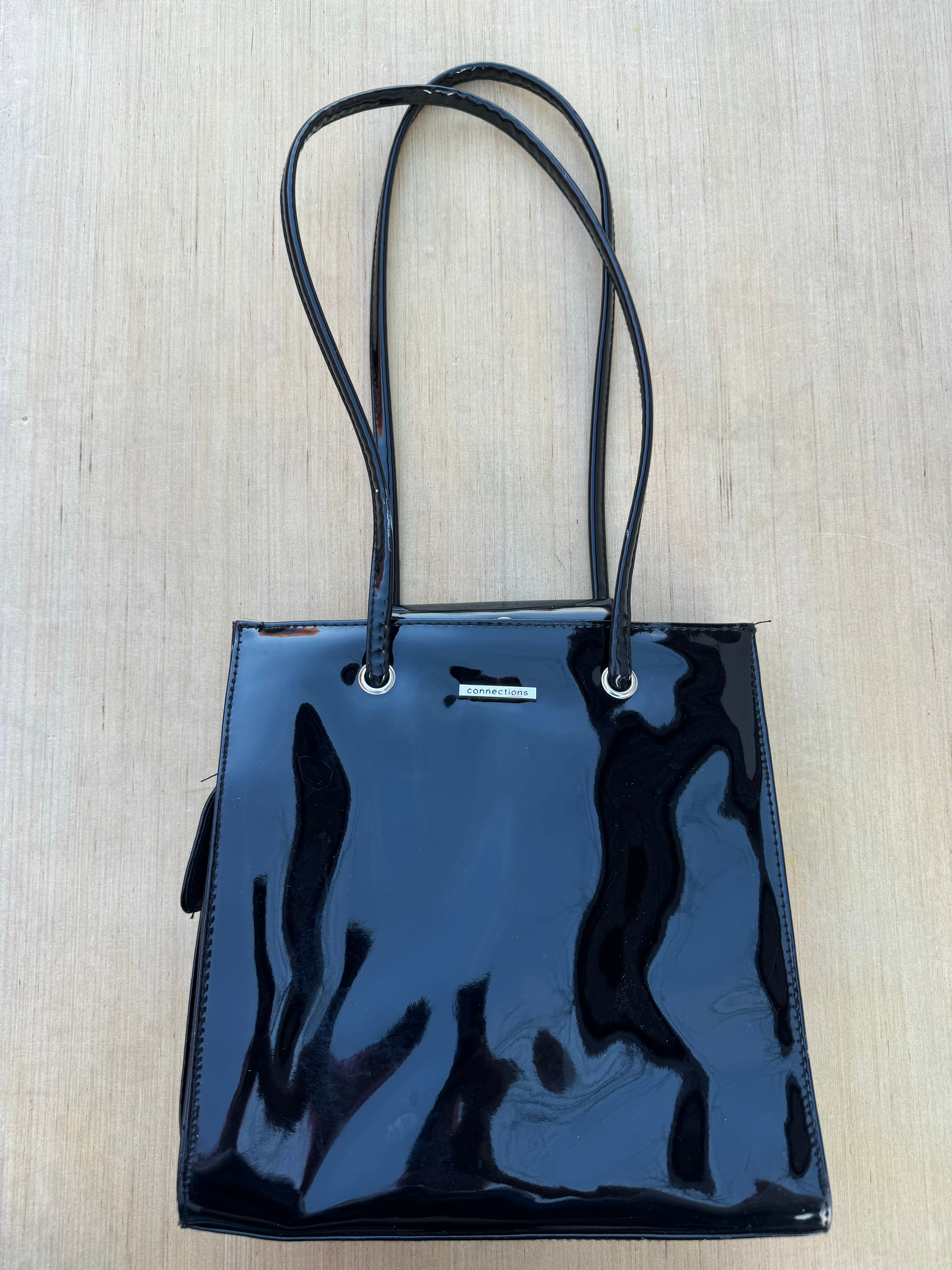 black connections purse