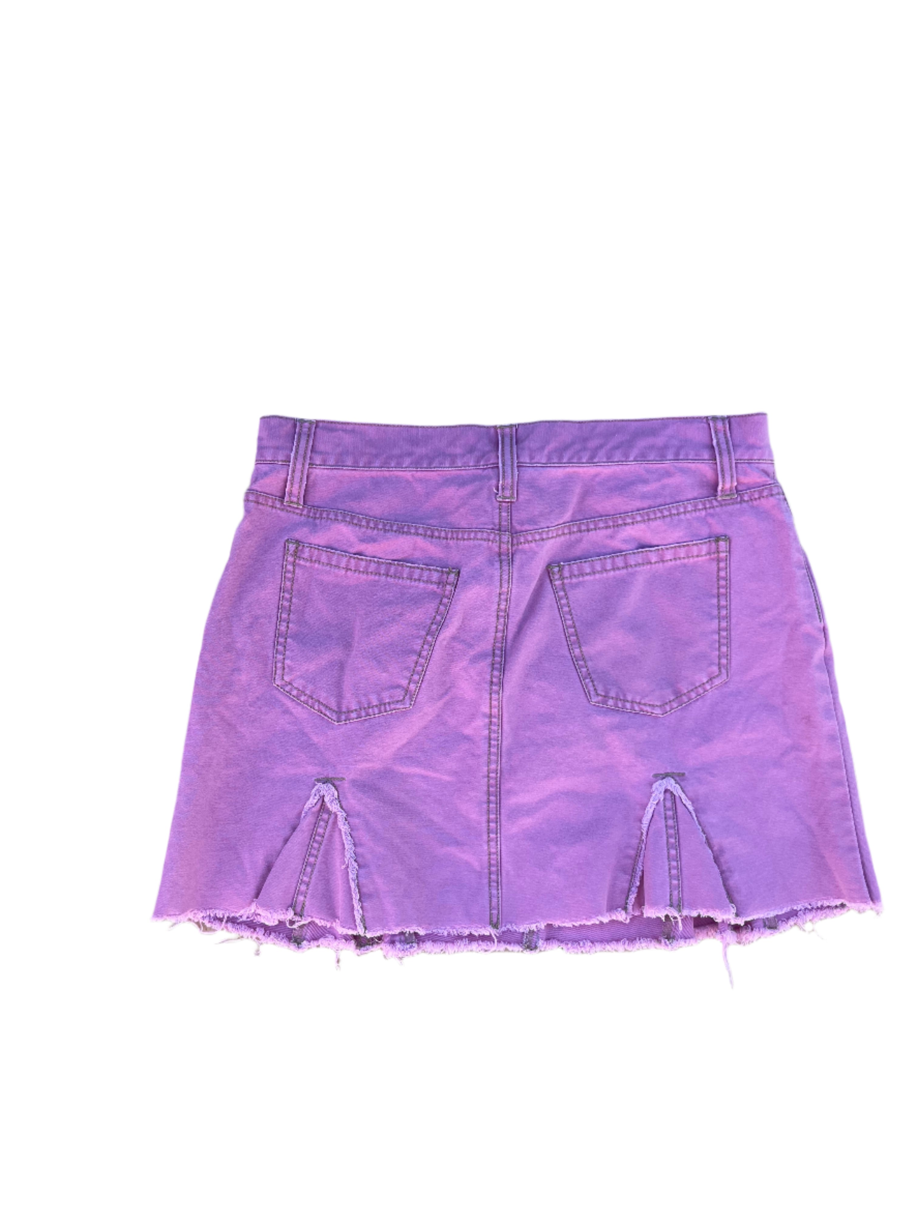 pink old navy '04 mini skirt, 4