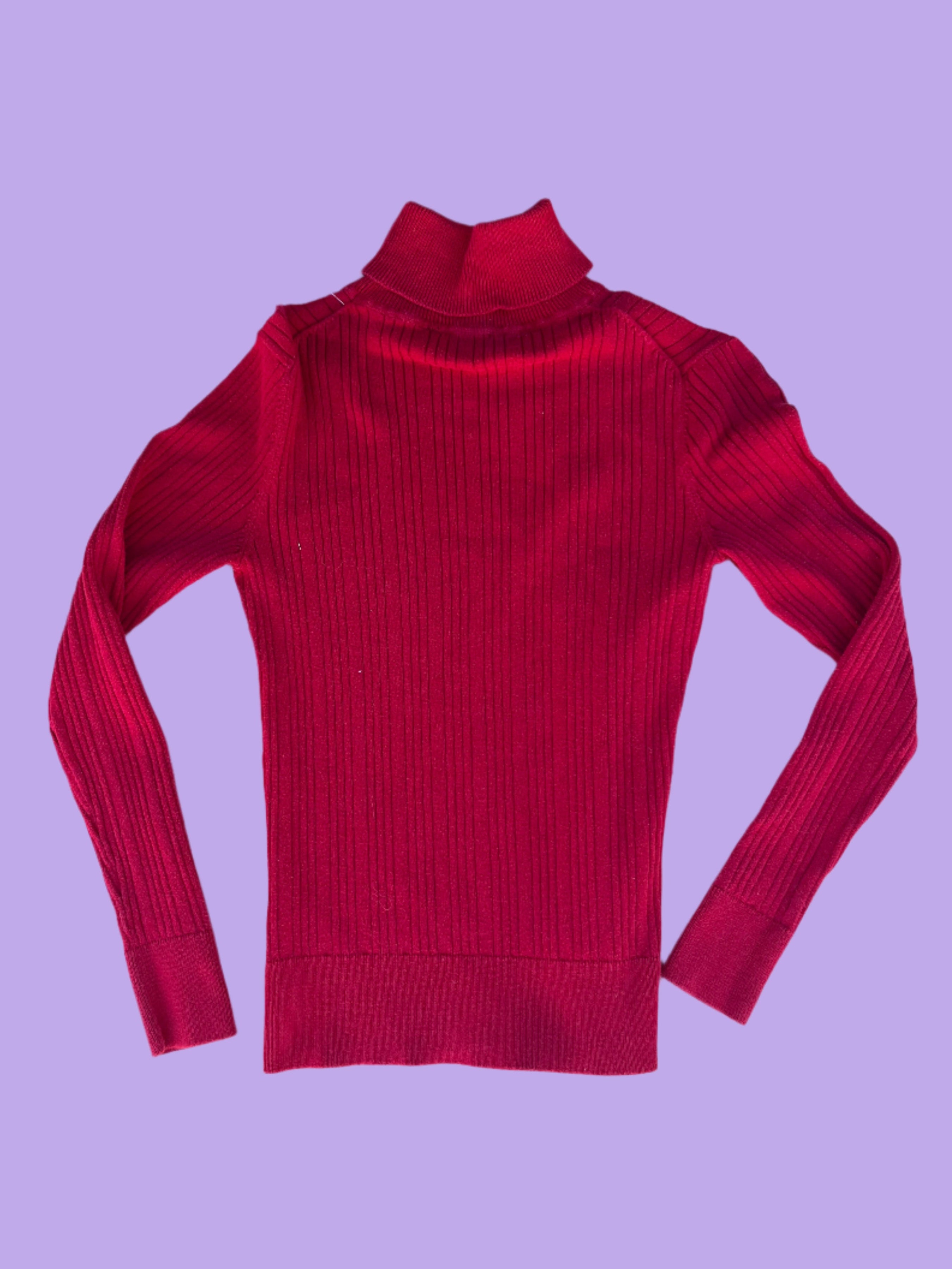 red talbots turtleneck, S