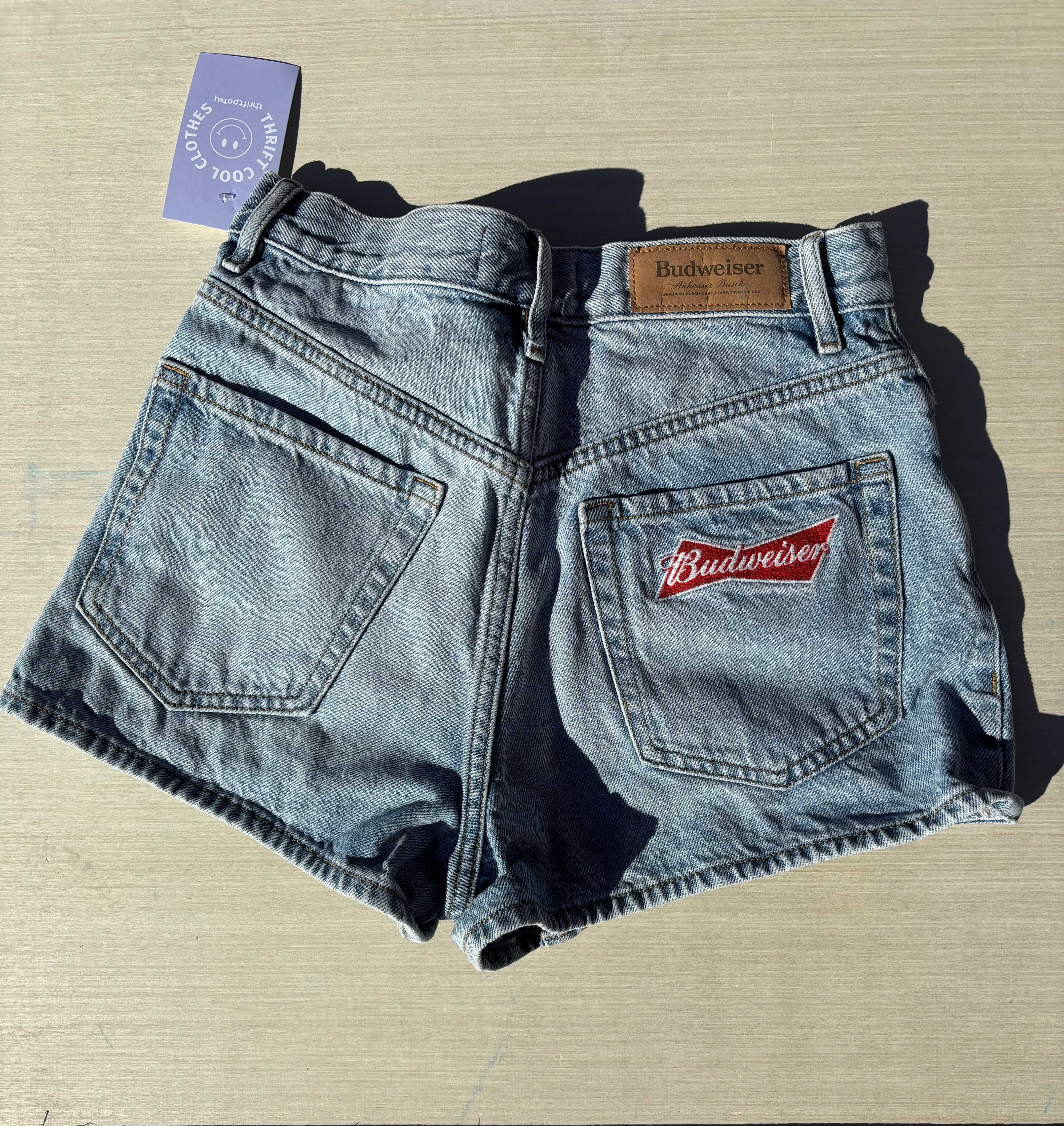 blue budweiser x pacsun budweiser daisy dukes, 26