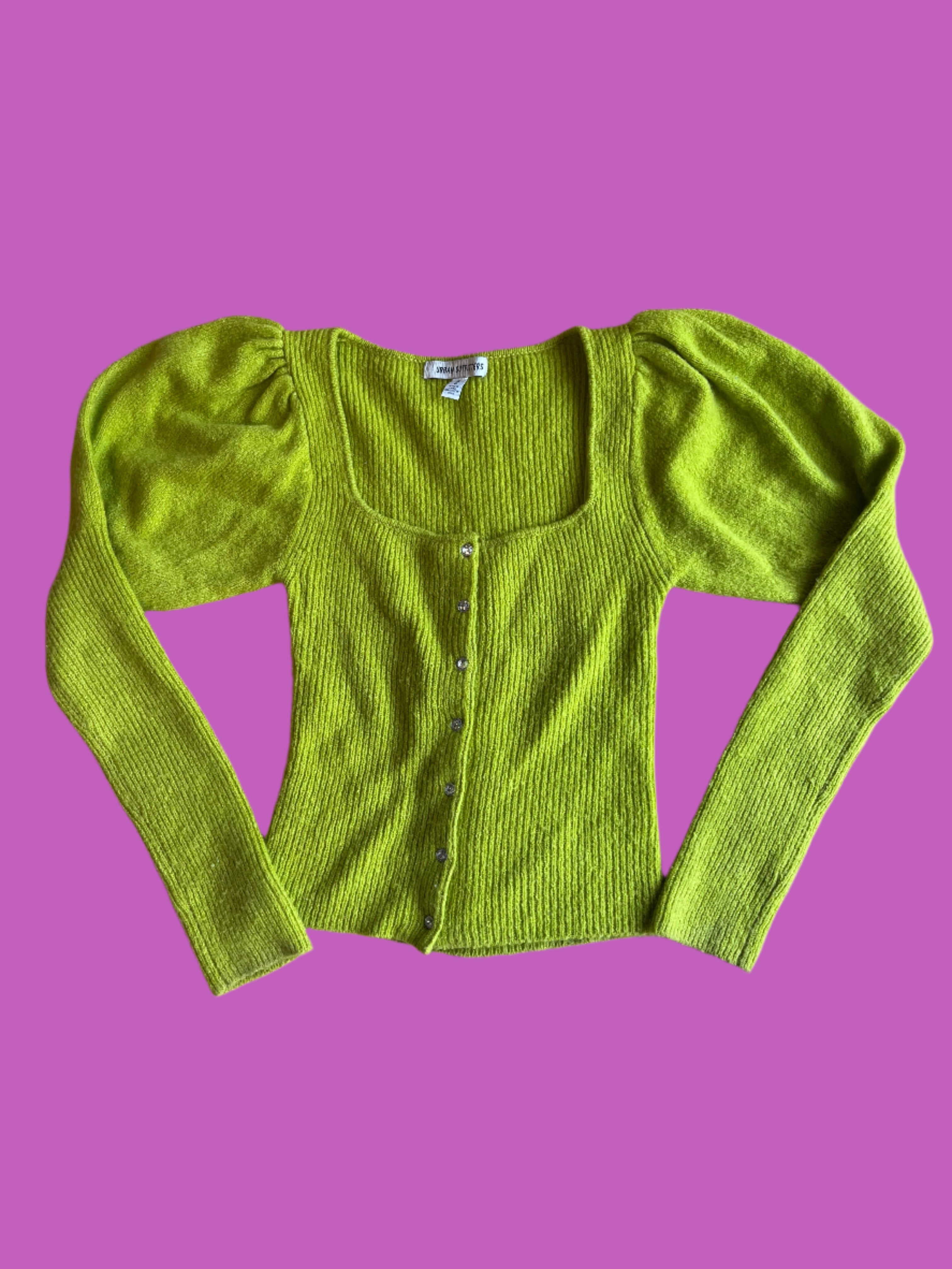 Green Urban outfitters Scoop neck sweater top, S