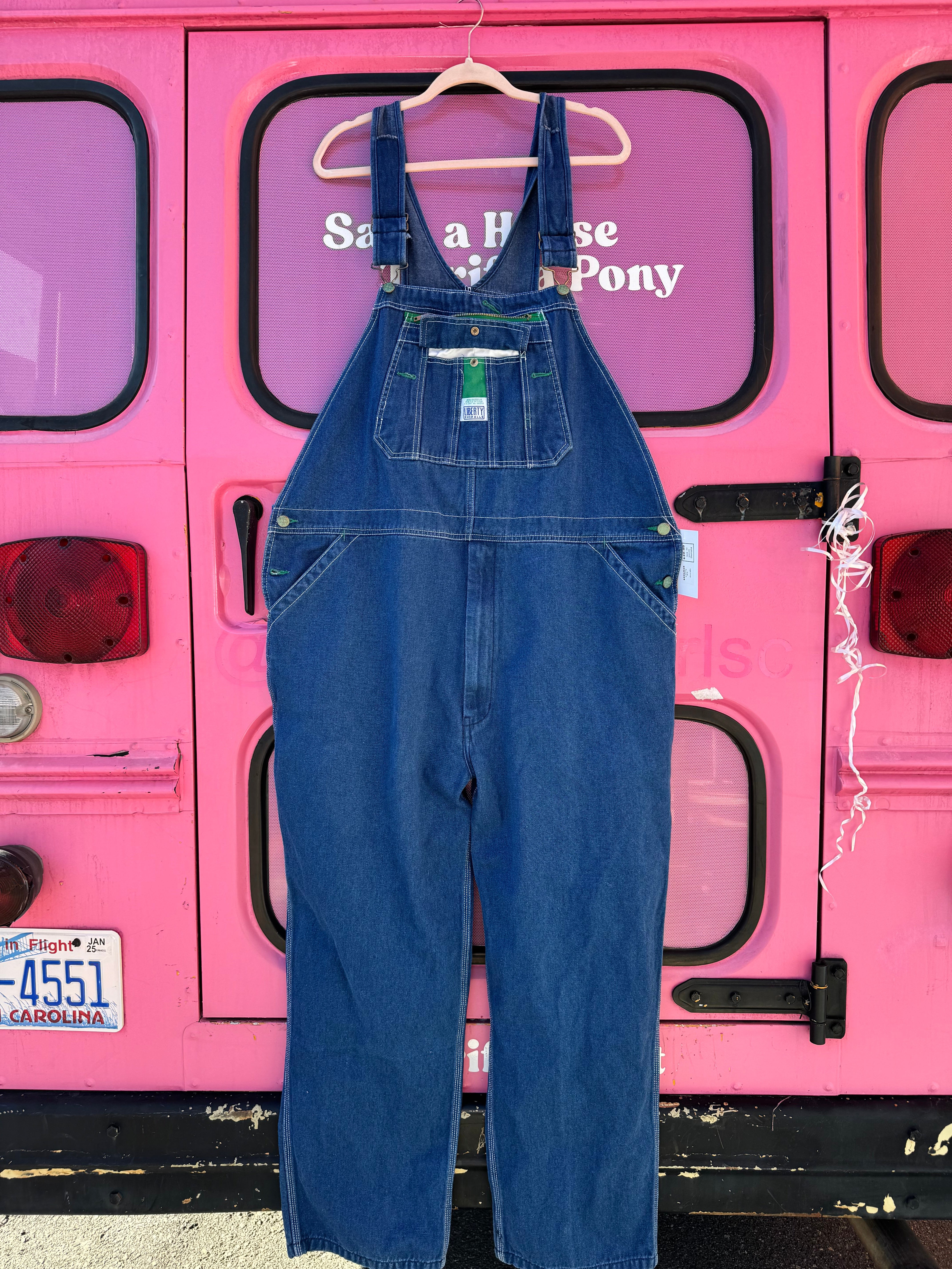 Blue Liberty Overalls, 44