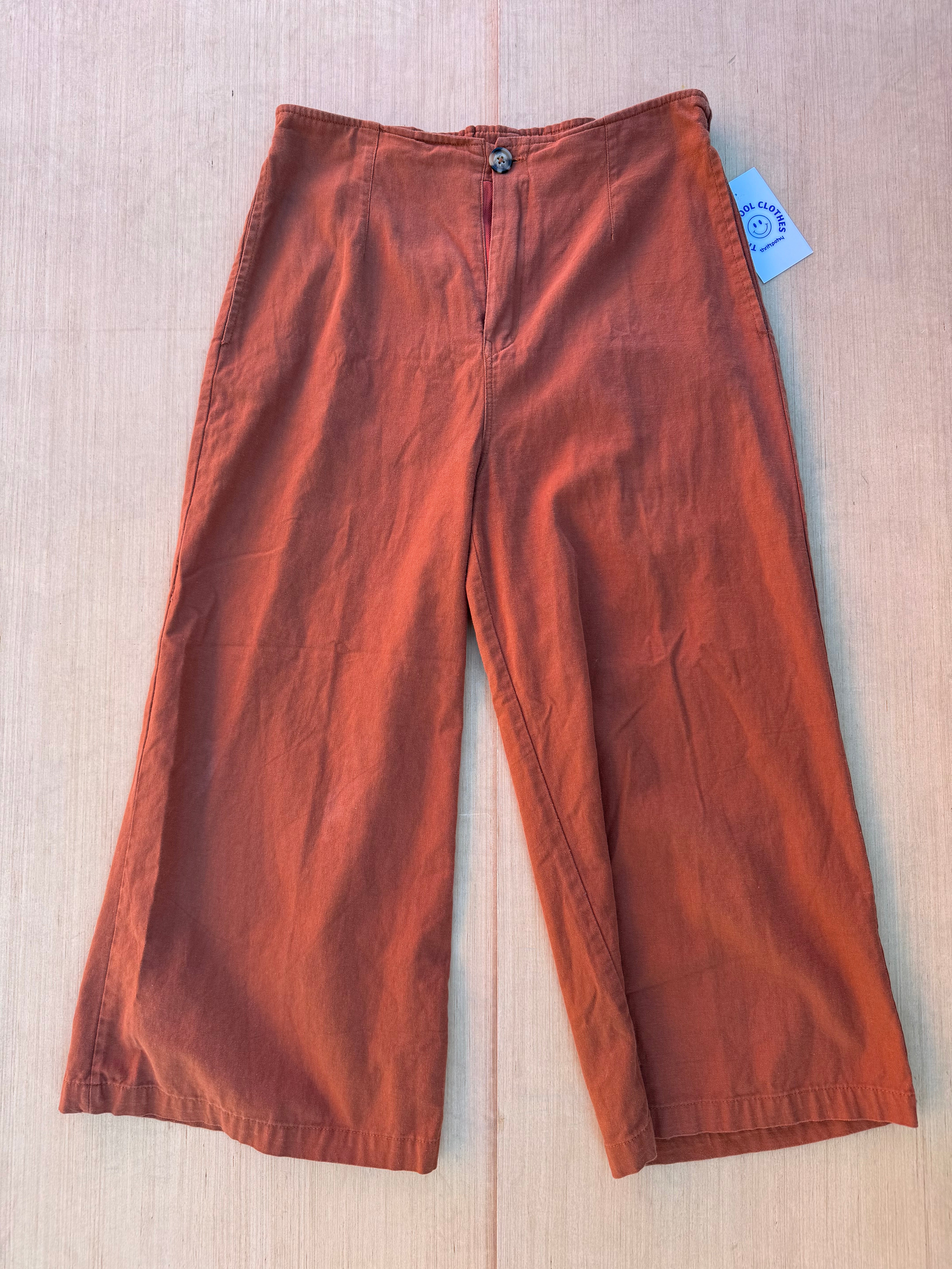 brown good luck gem trousers, m (fits like S)