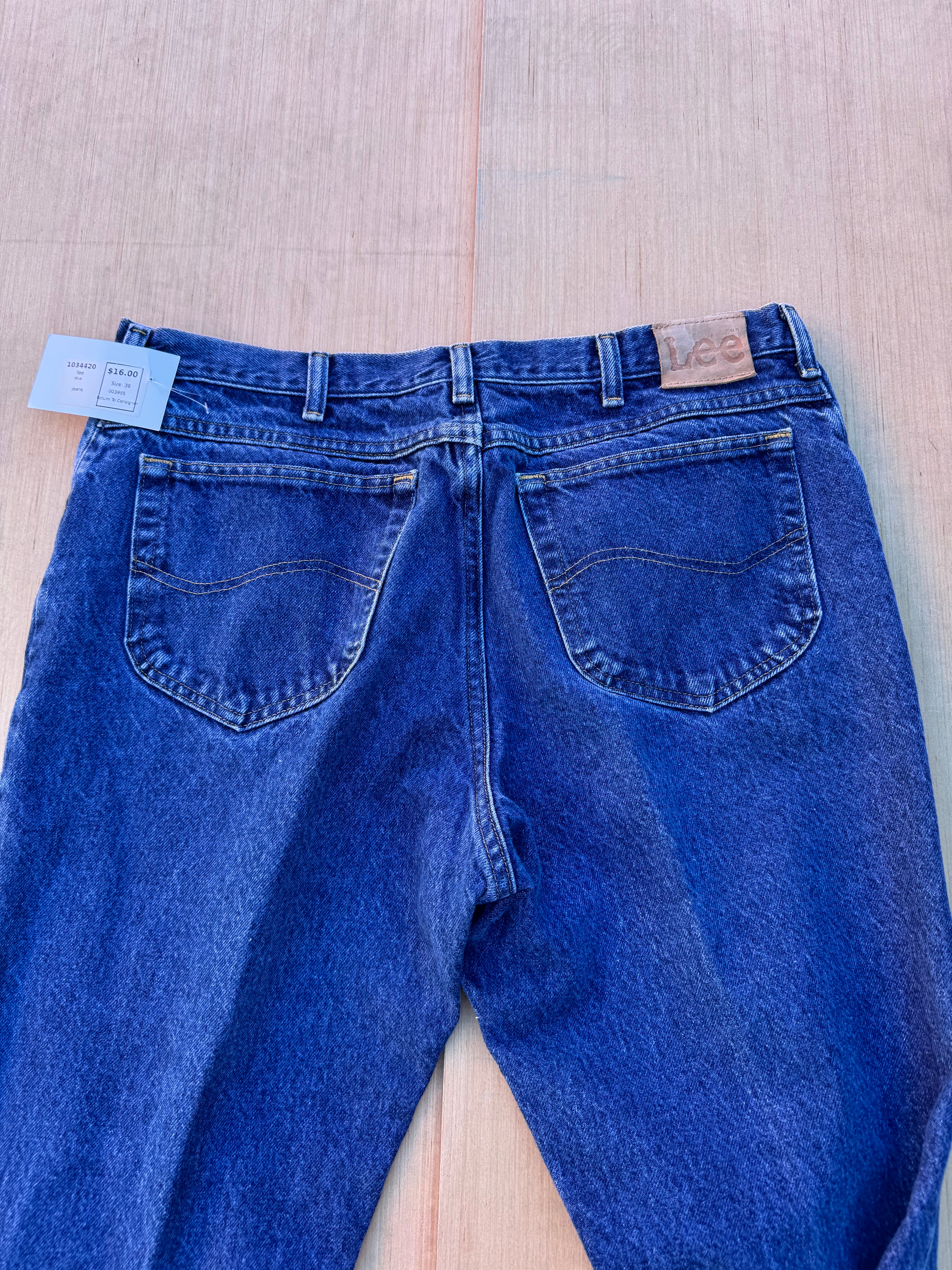 blue lee jeans, 38