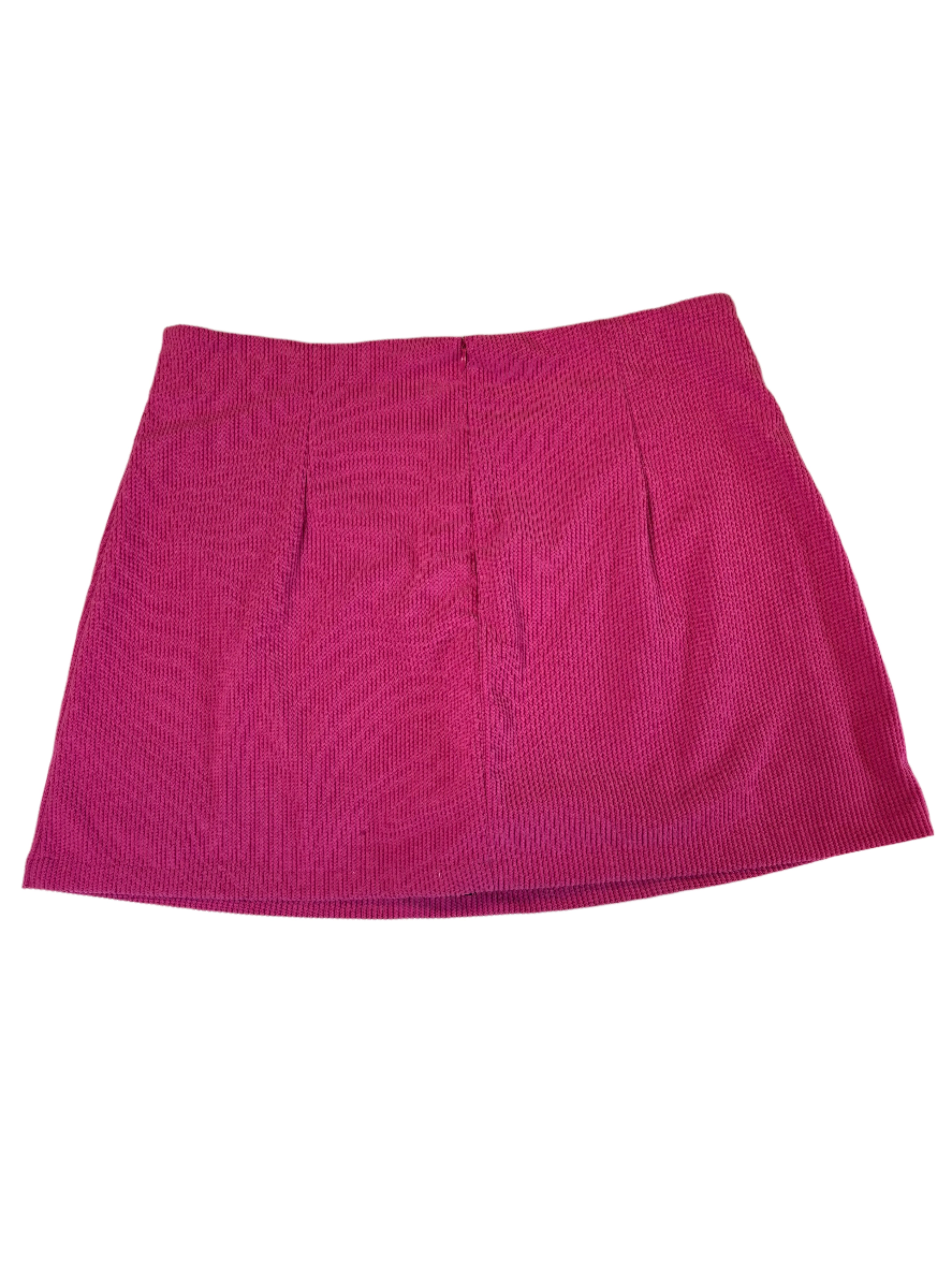 PINK HALARA NWT CORDUROY MINI SKORT, xl