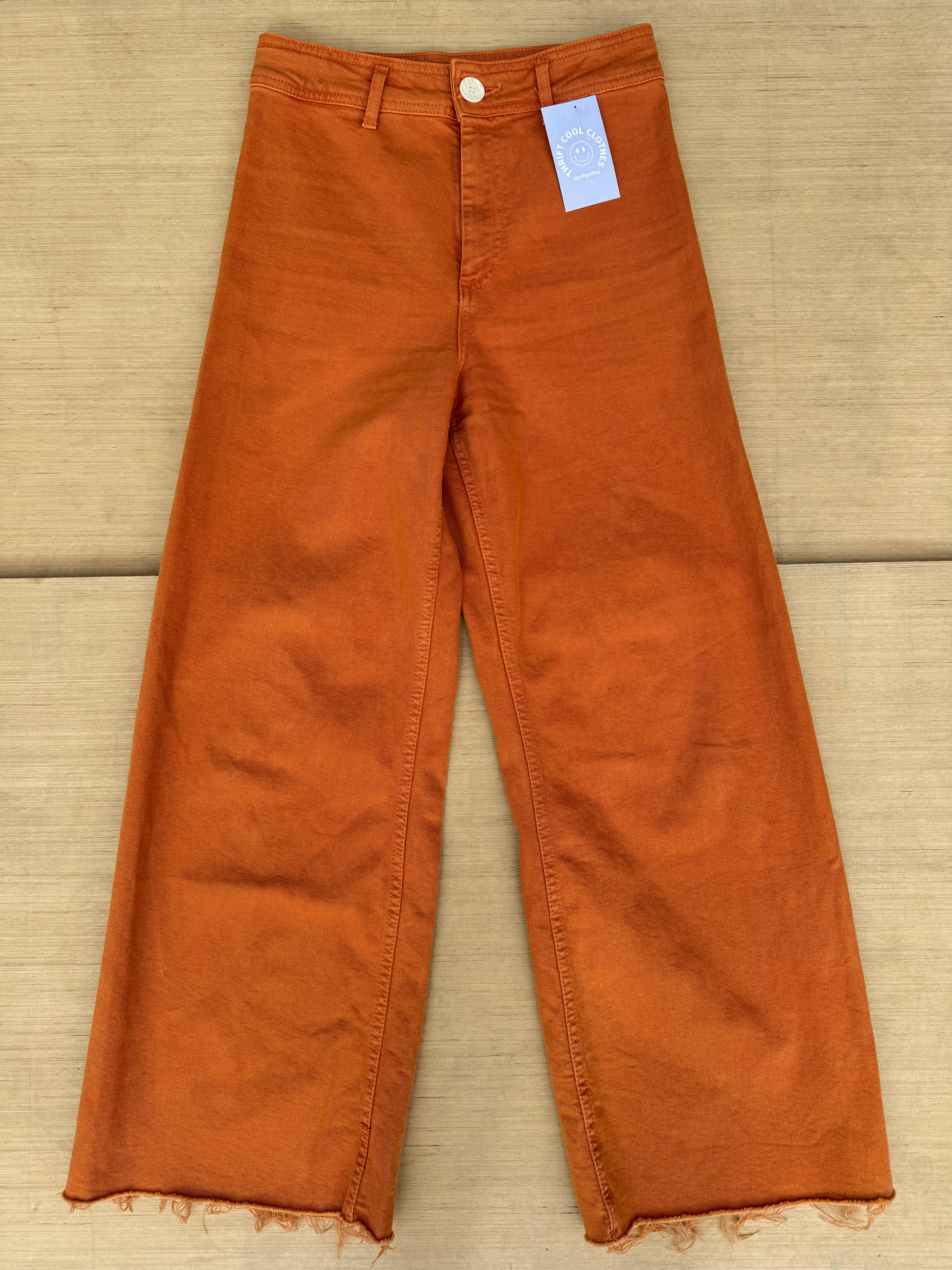 orange zara orange pants!, 6