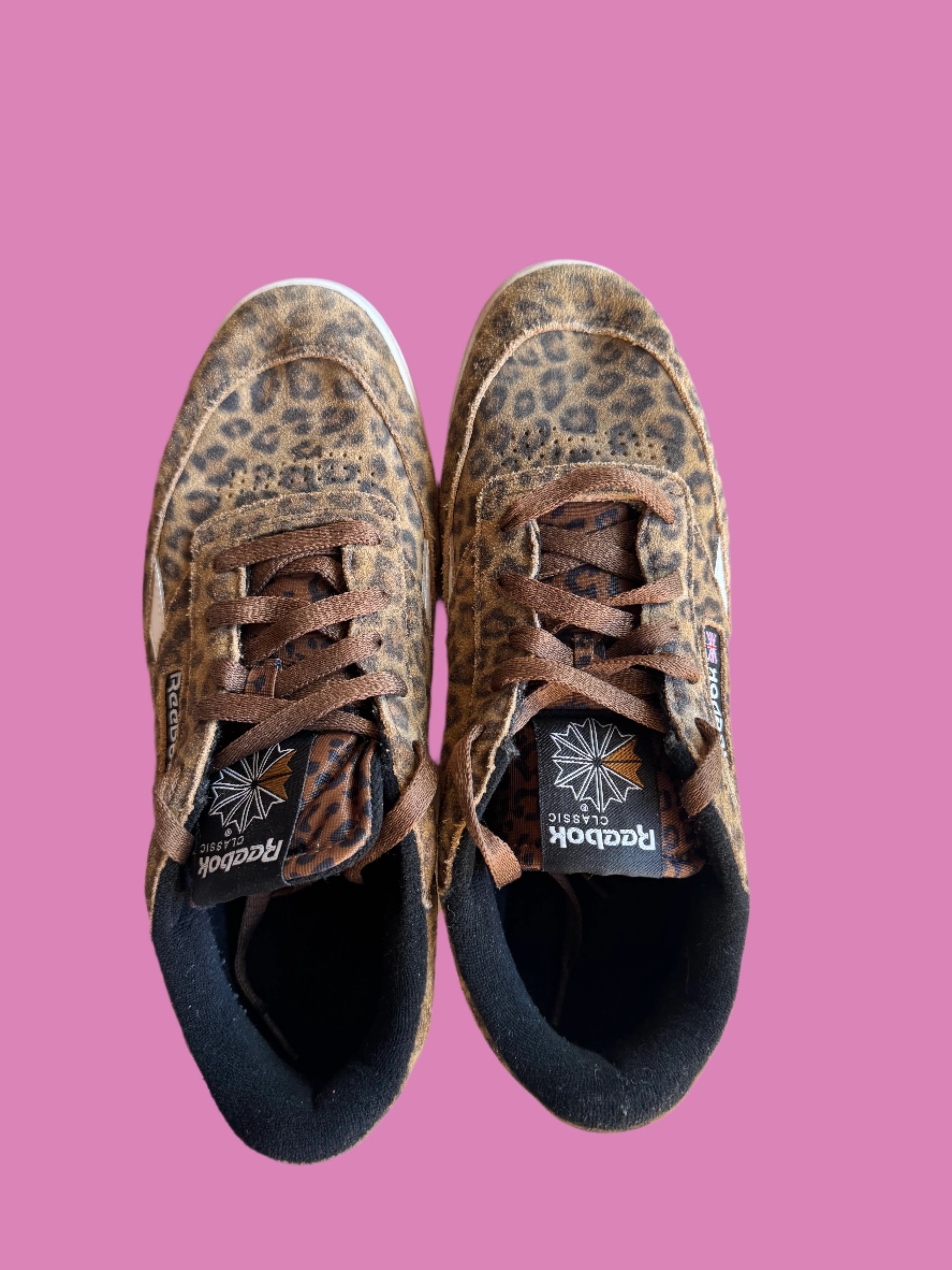 brown puma cheeta sneakers, women’s 11 (run small, fit like women’s 9.5)