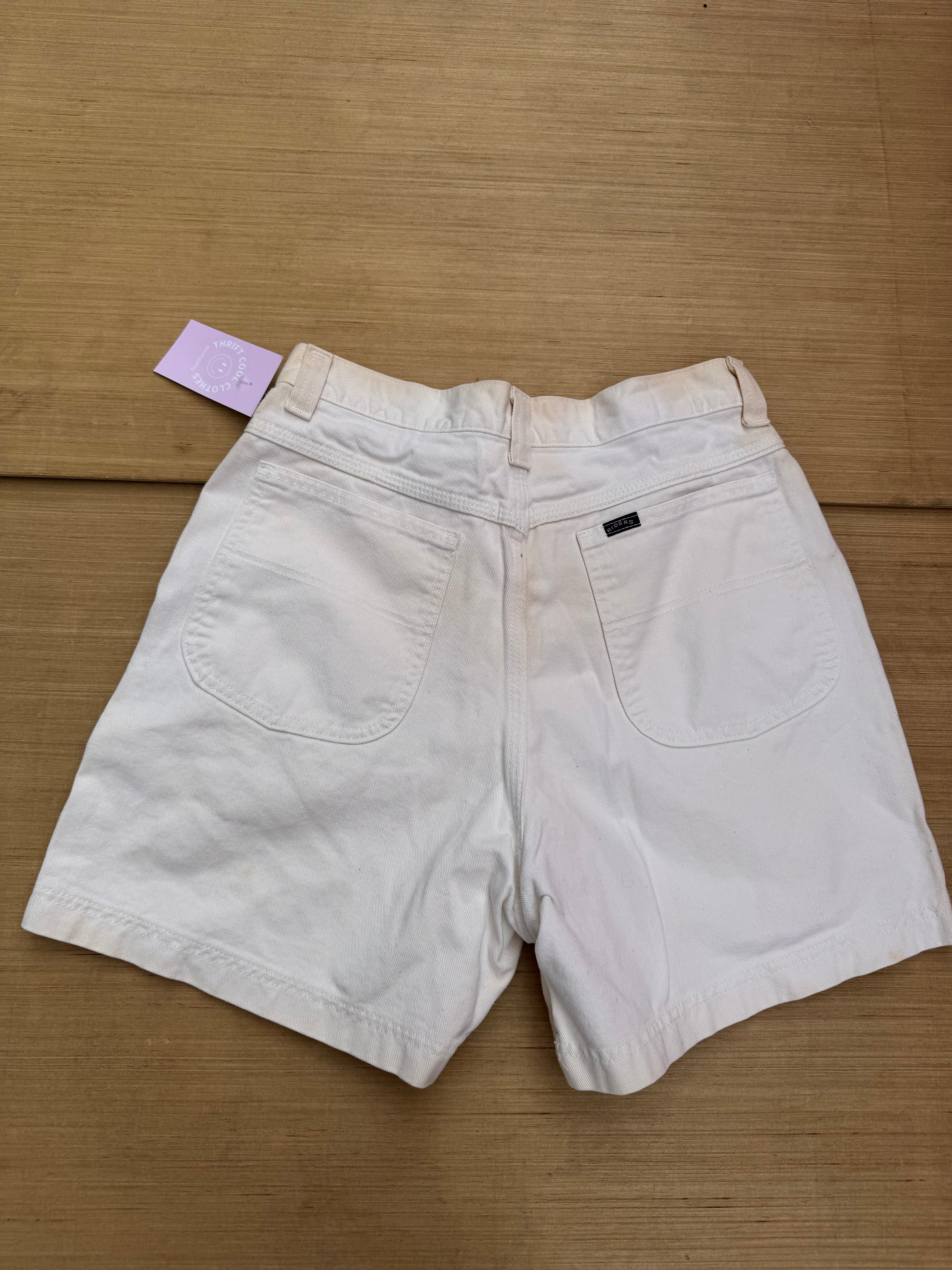 white riders denim shorts, 10