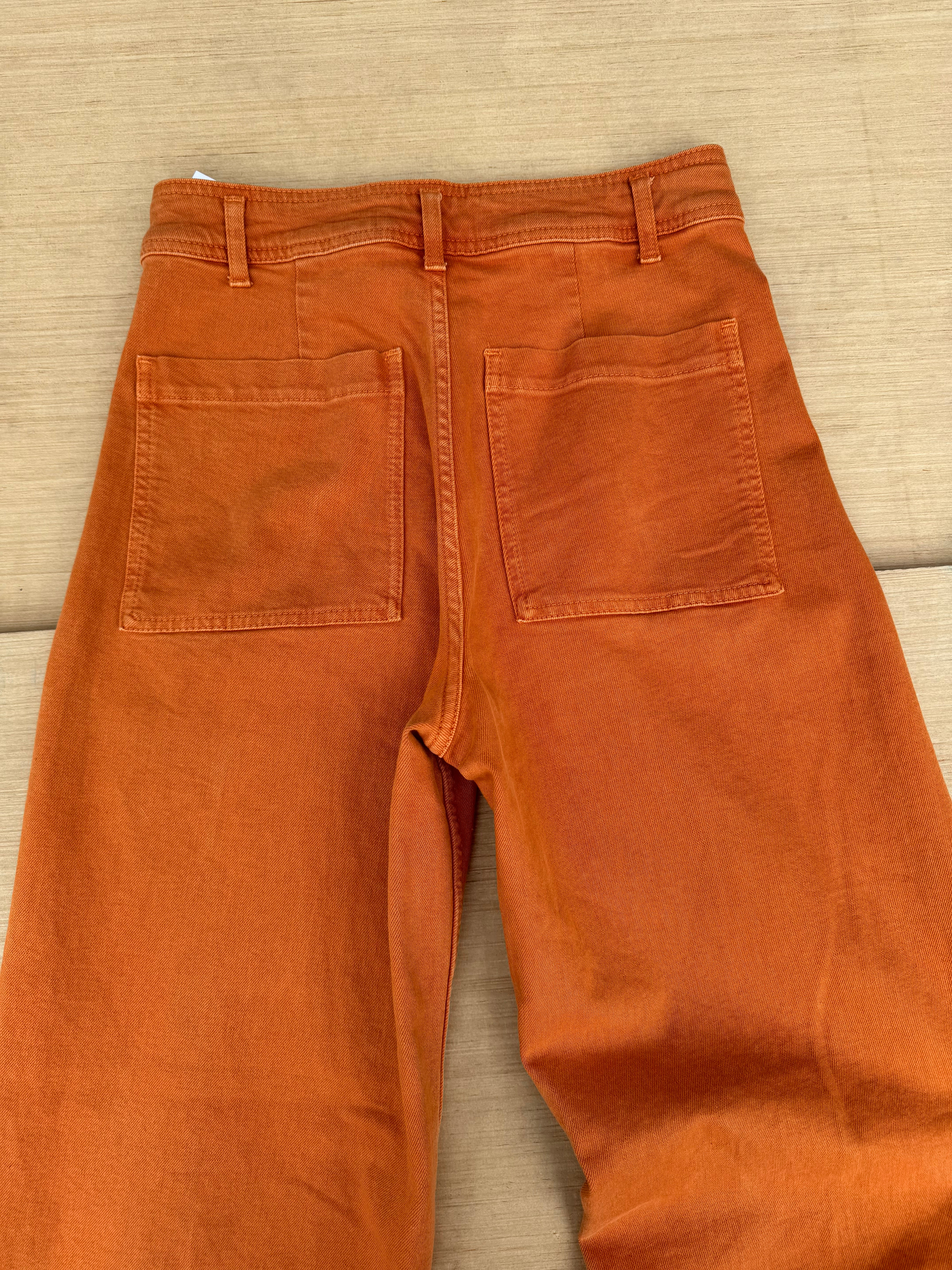 orange zara orange pants!, 6