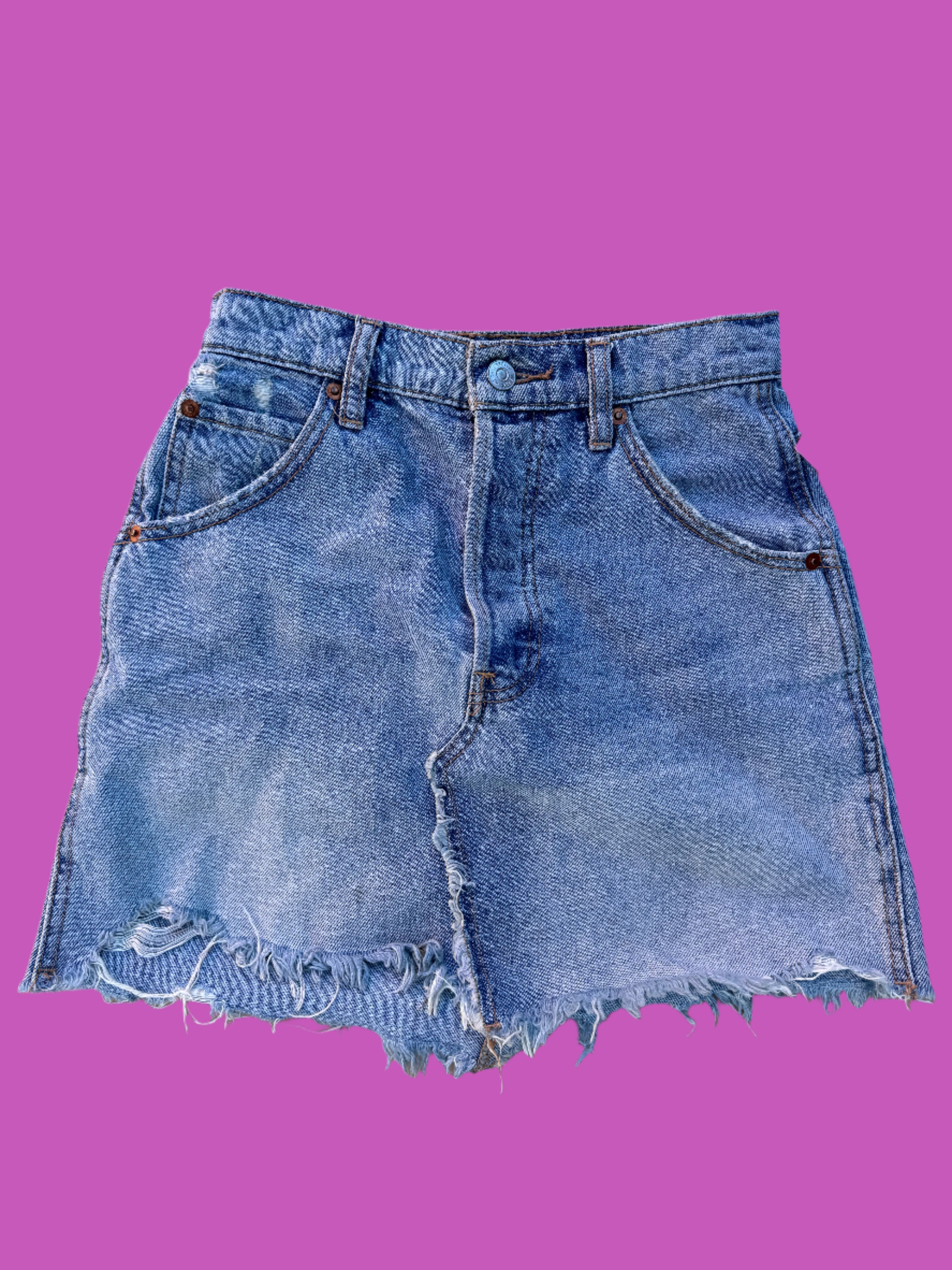 Blue We the free Denim mini skirt, 24