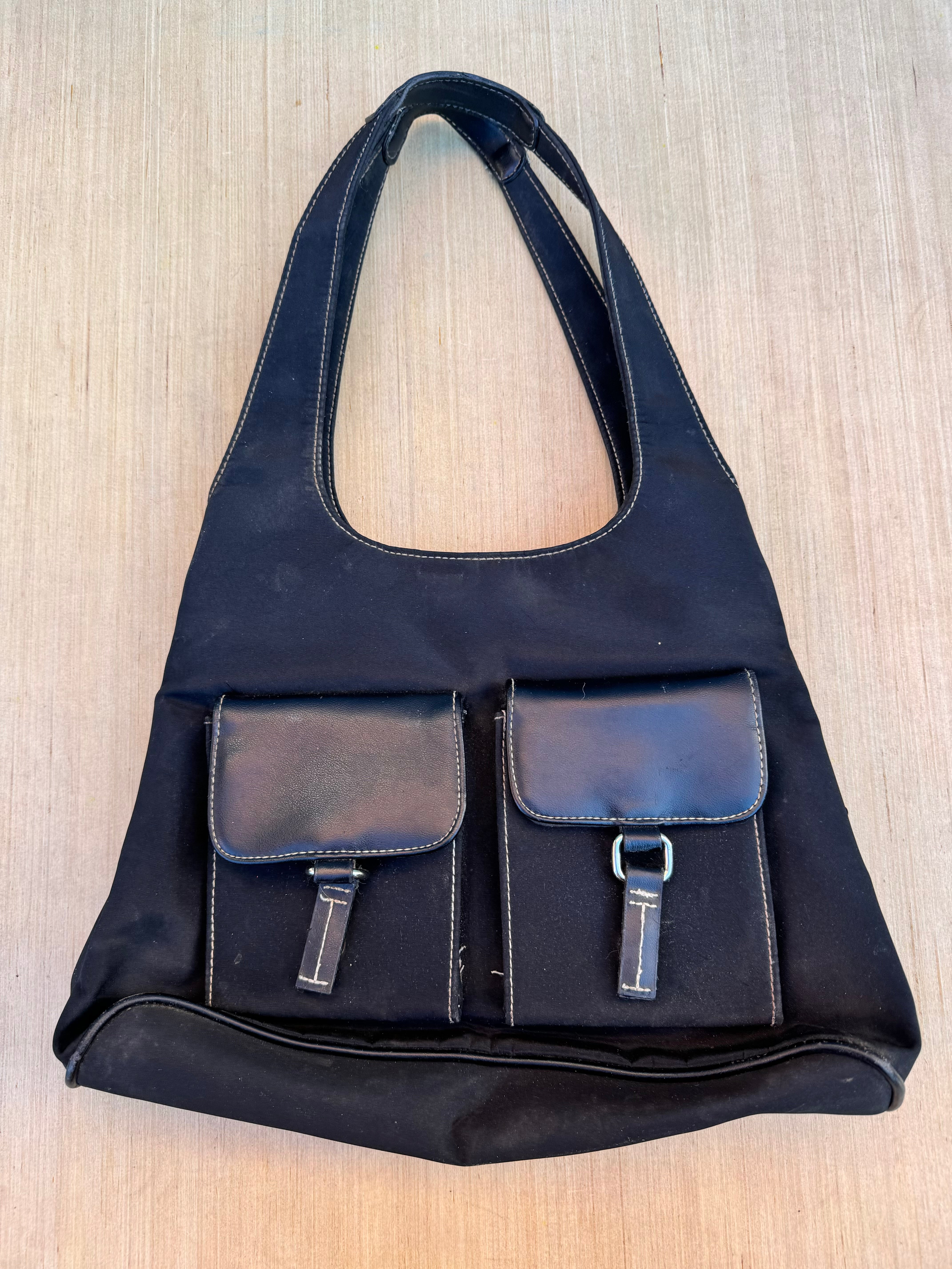 black  tote