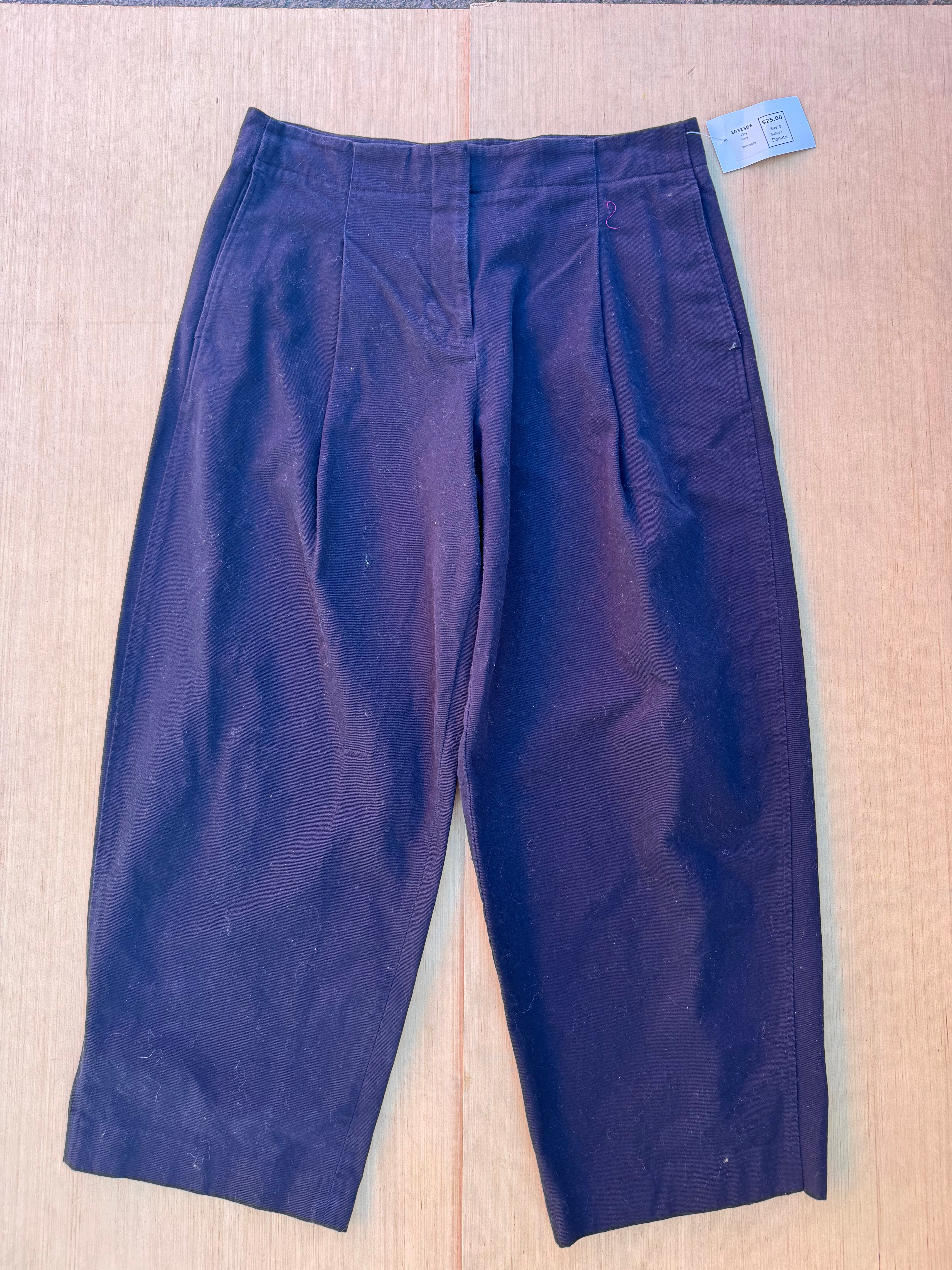 Navy Cos Trousers, 8