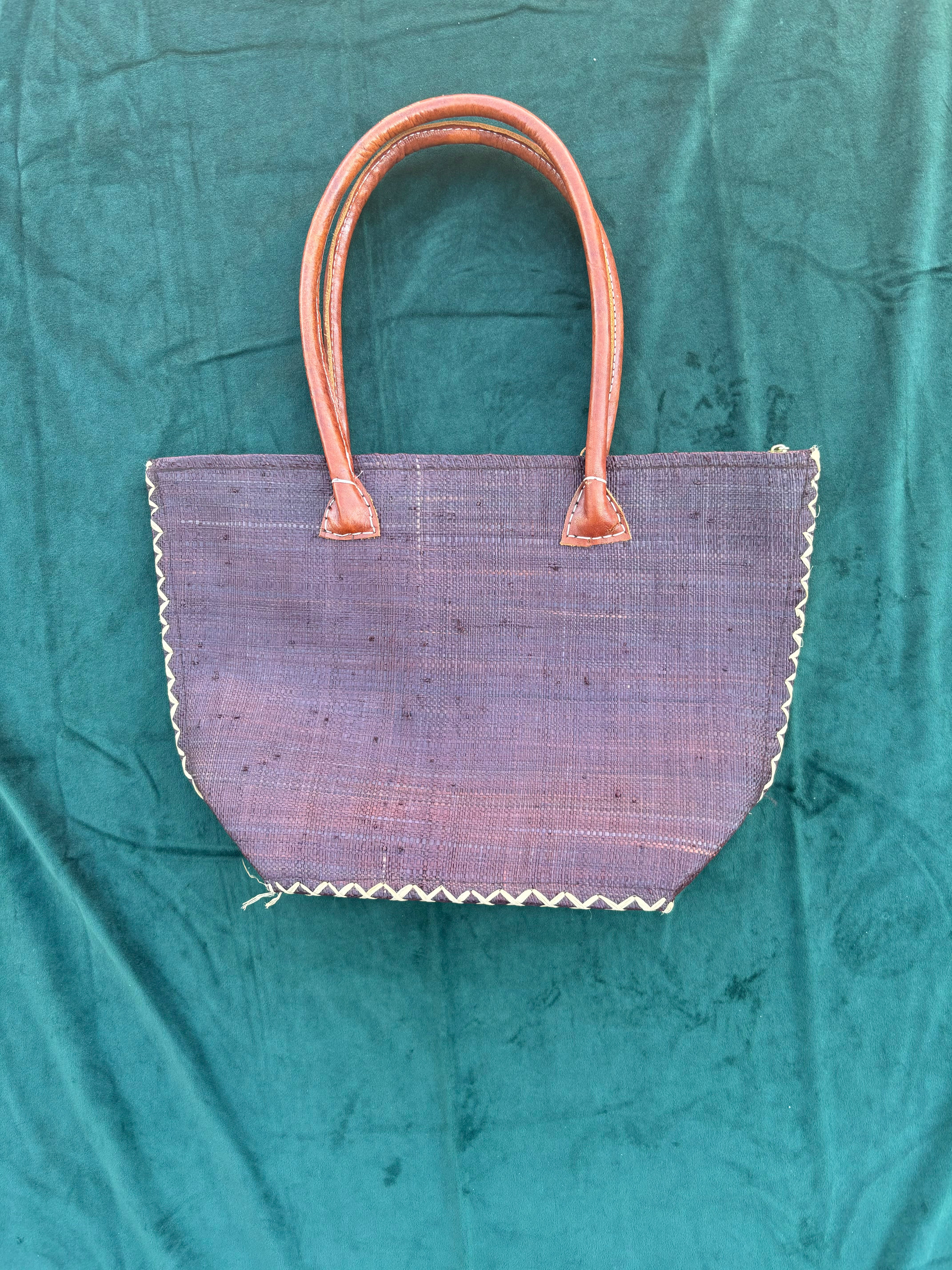 brown  woven bag