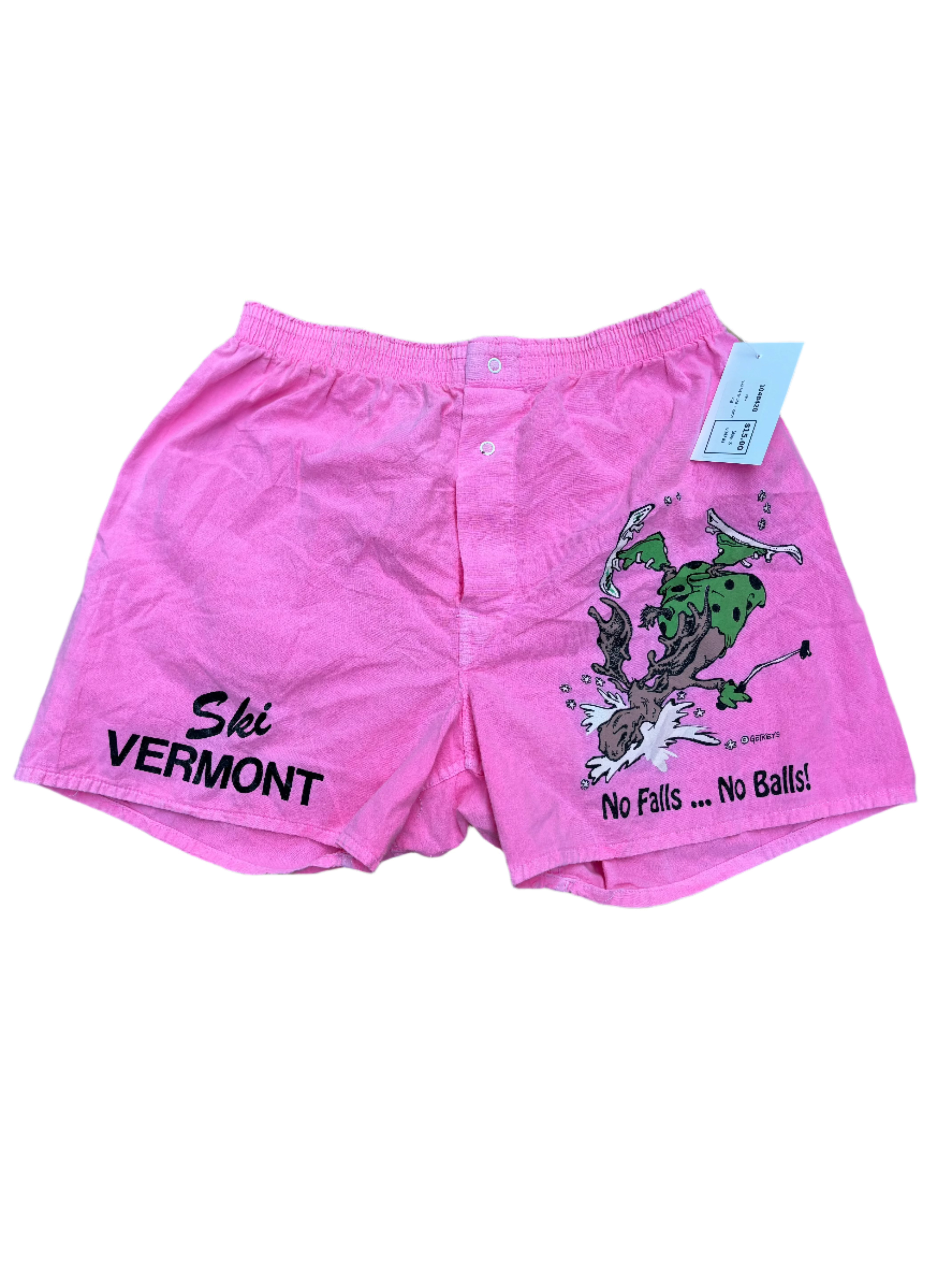 Pink  Ski Vermont shorts vtg, S