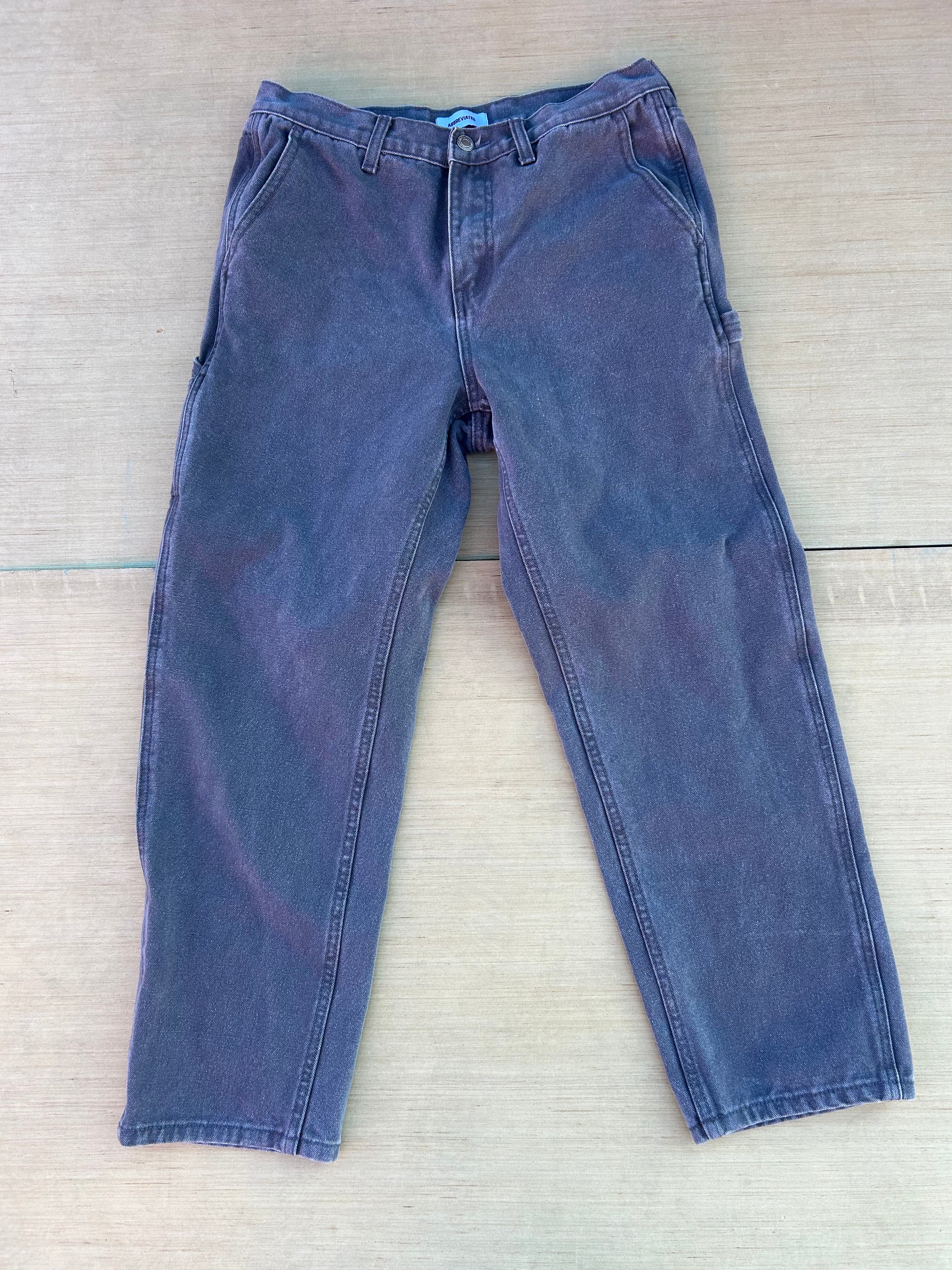 Browngrey Abbreviated Pants, 32x28