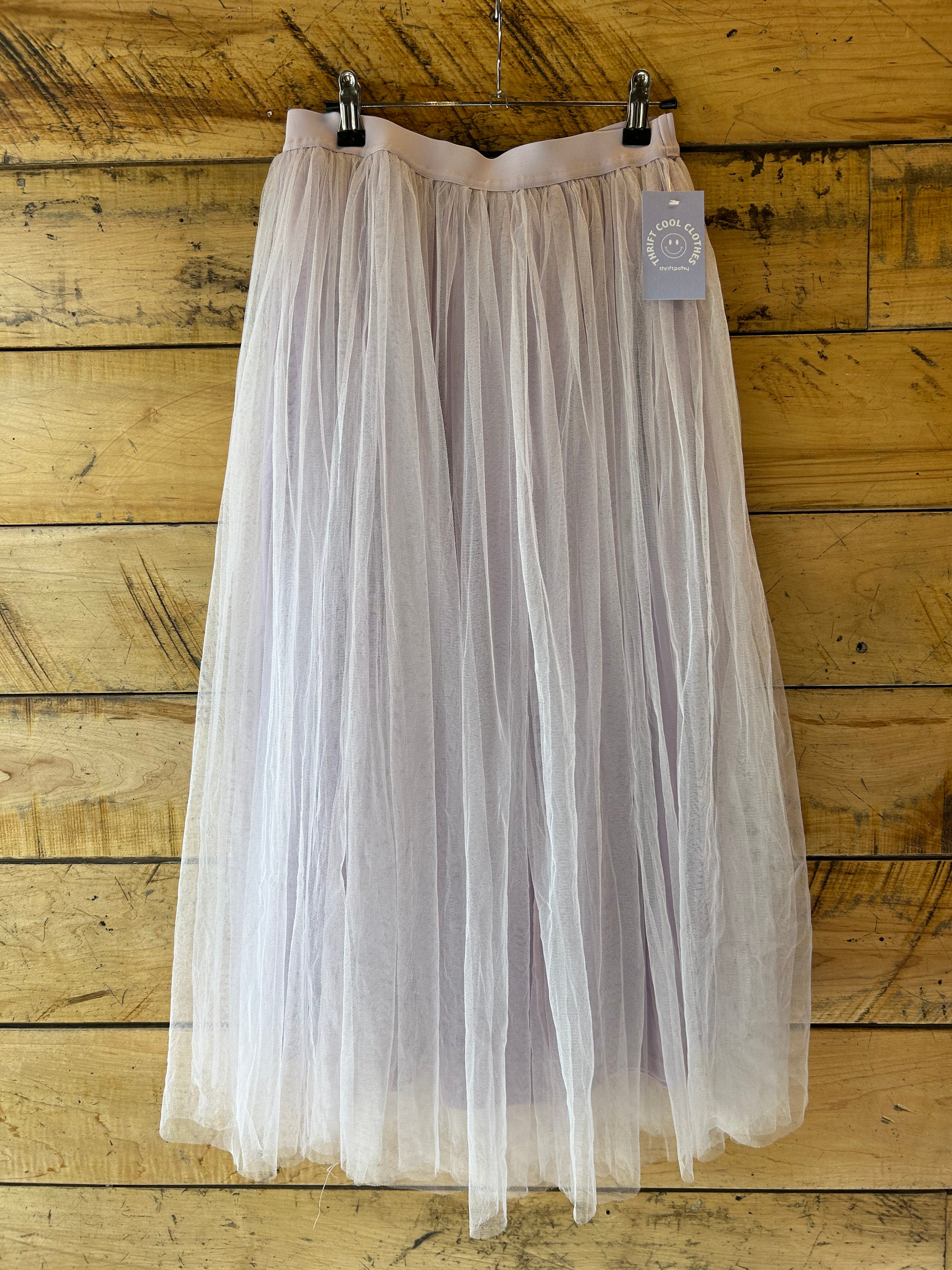 Lavender Altar’d state Tulle maxi skirt, M