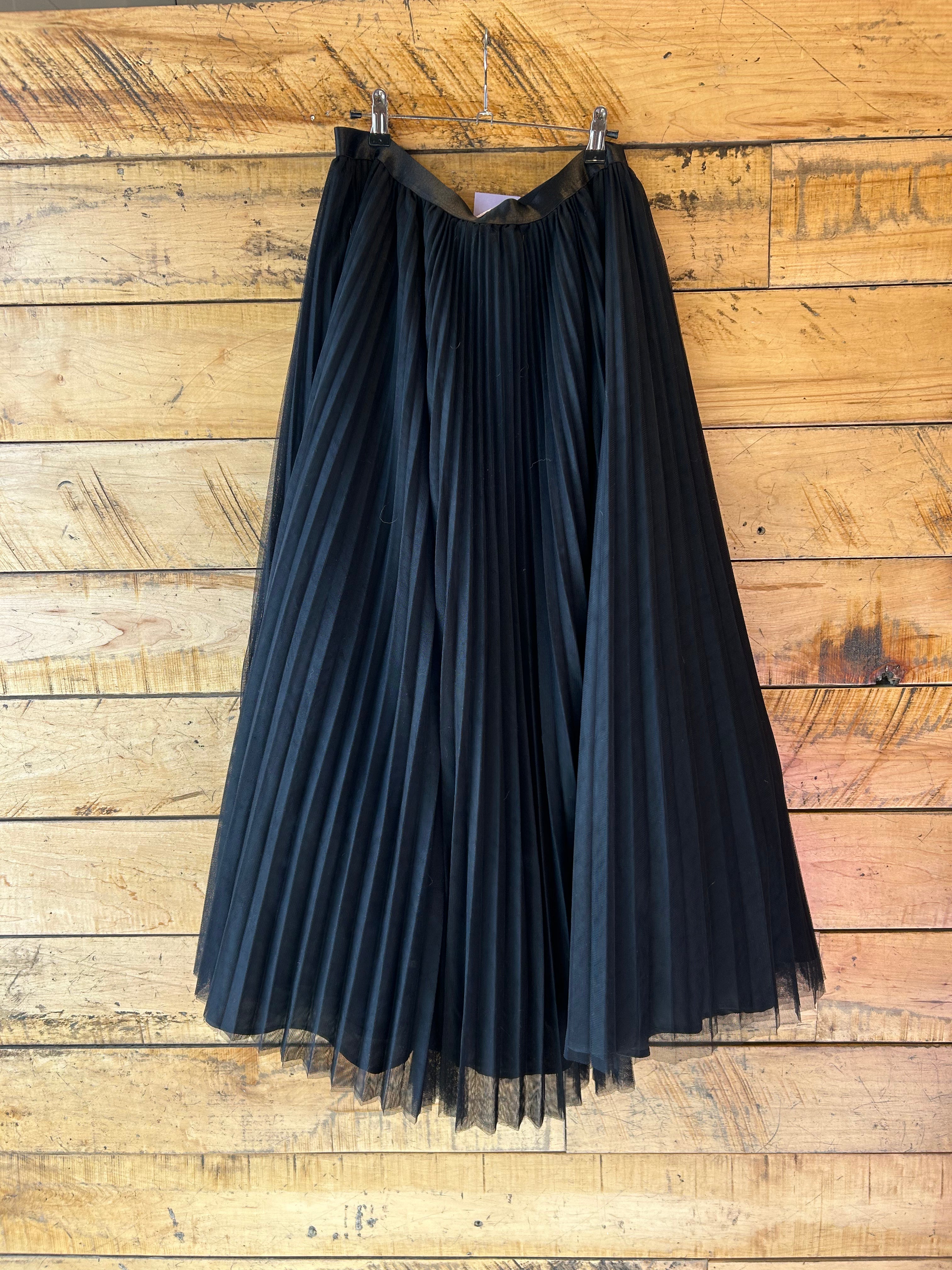 black Hutch tulle skirt, XL