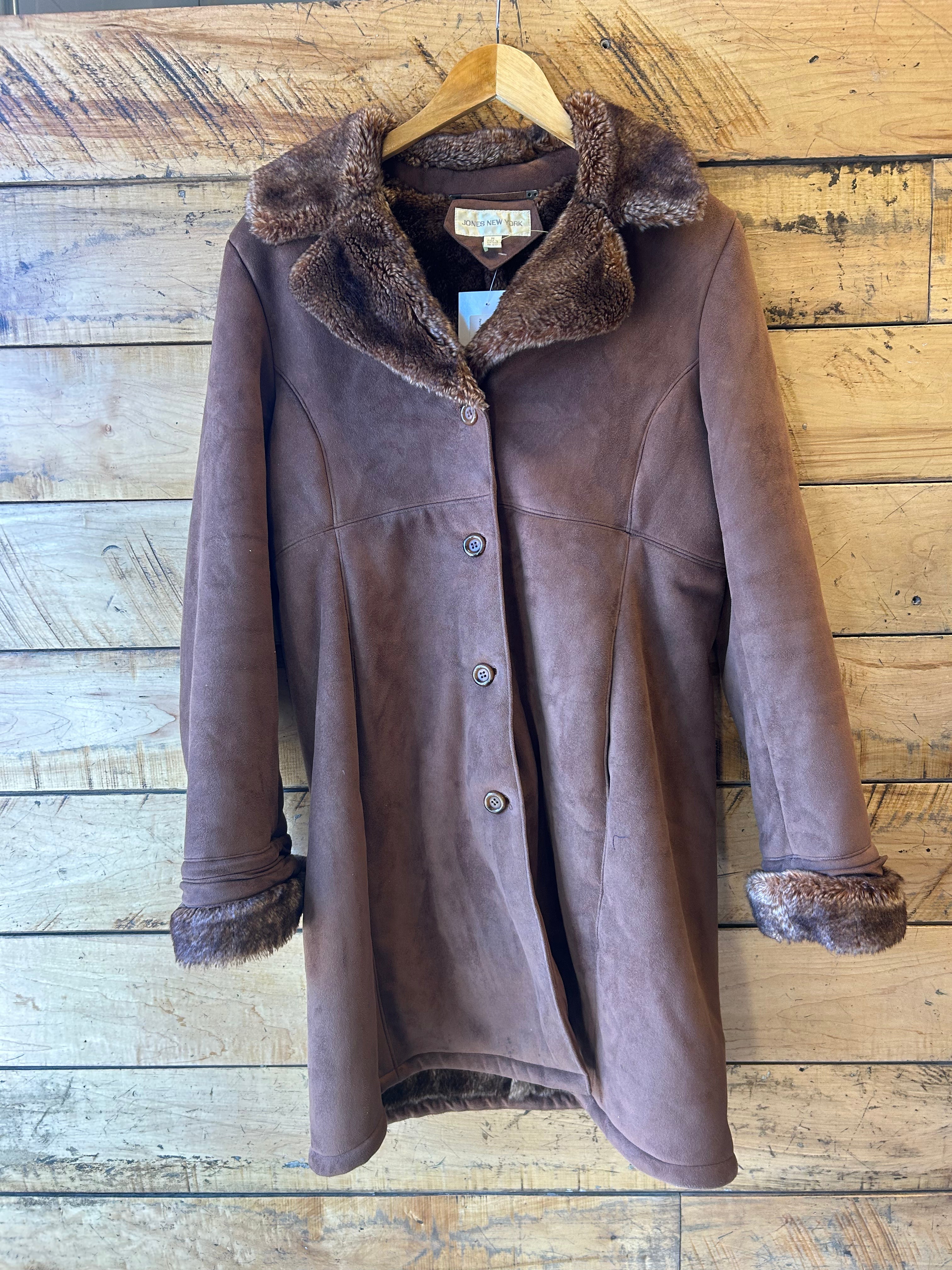 Brown Jones new york Penny lane coat, M