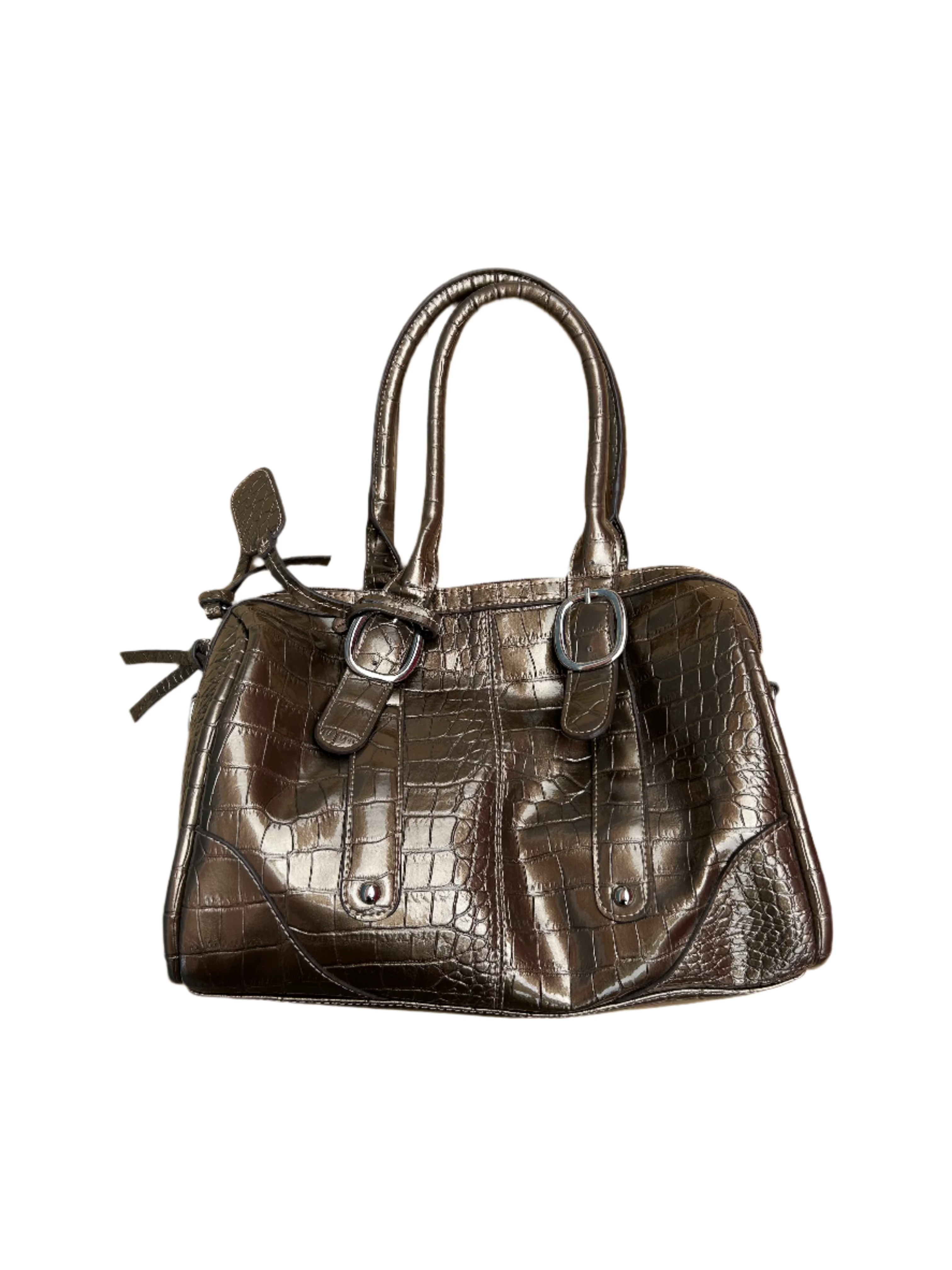 Bronze Mondani Metallic bag