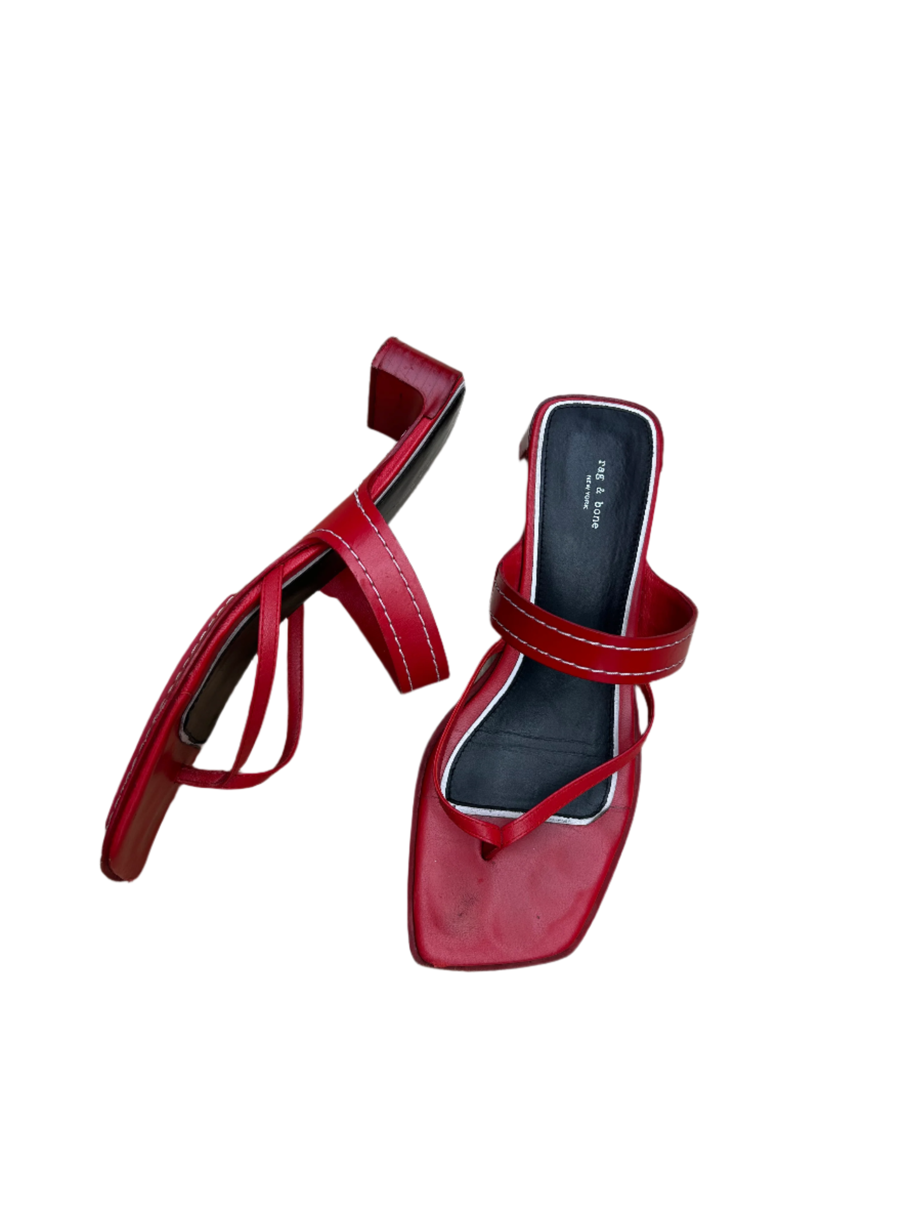 Red Rag and bone Flip flop sandals, 38.5