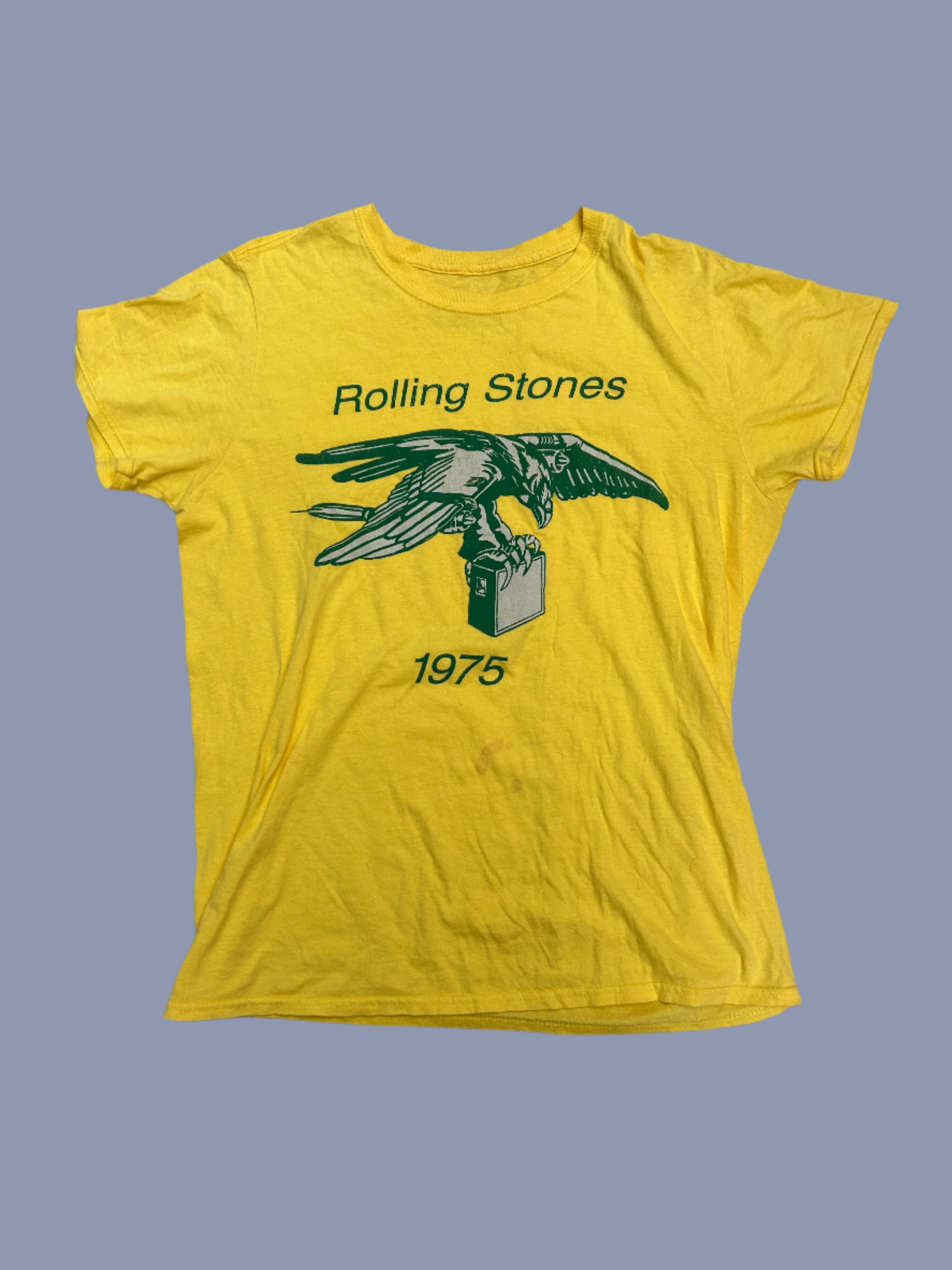 yellow Rolling stones rolling stones tee, m