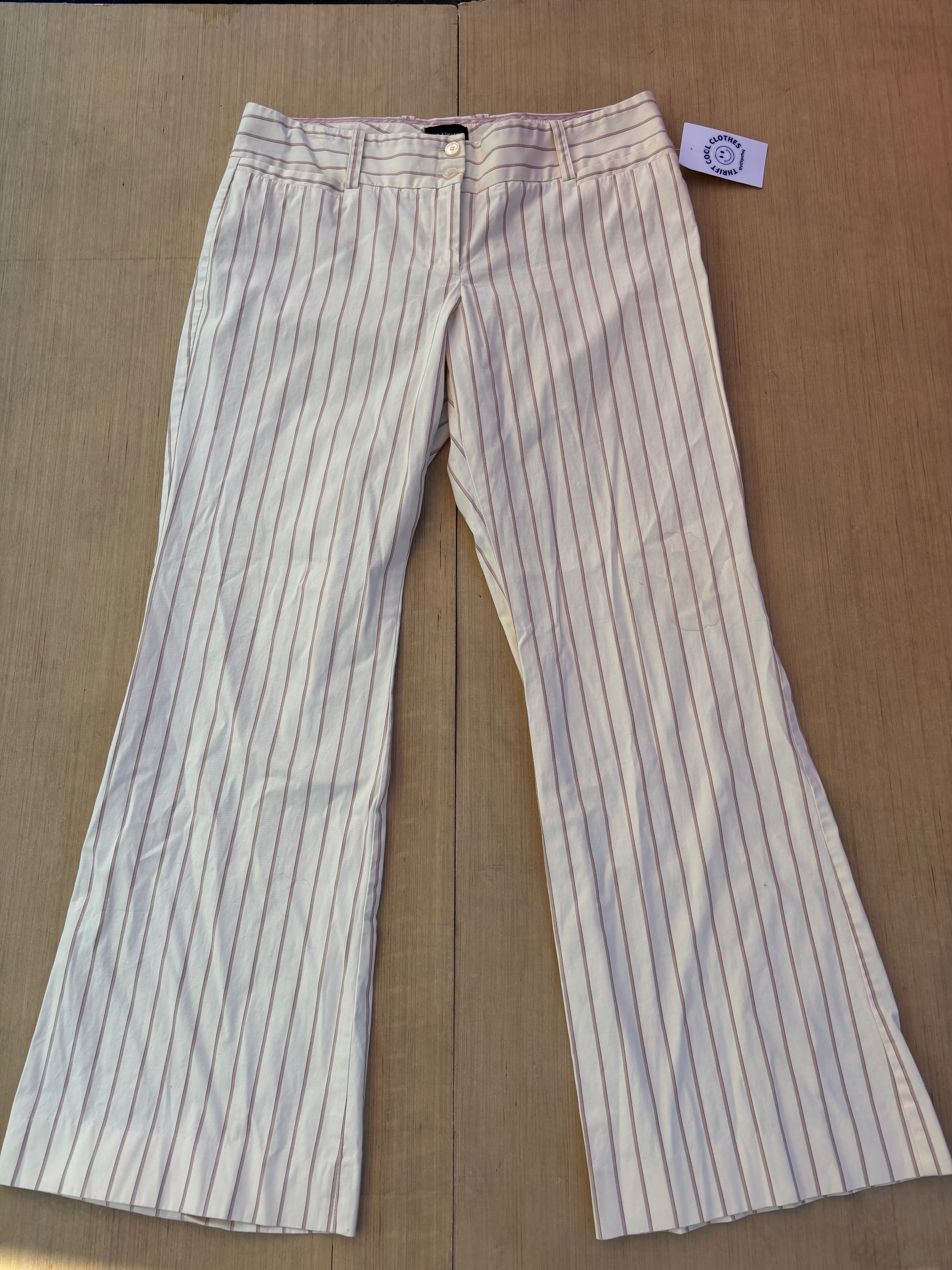 yellow the limited striped trousers, 12