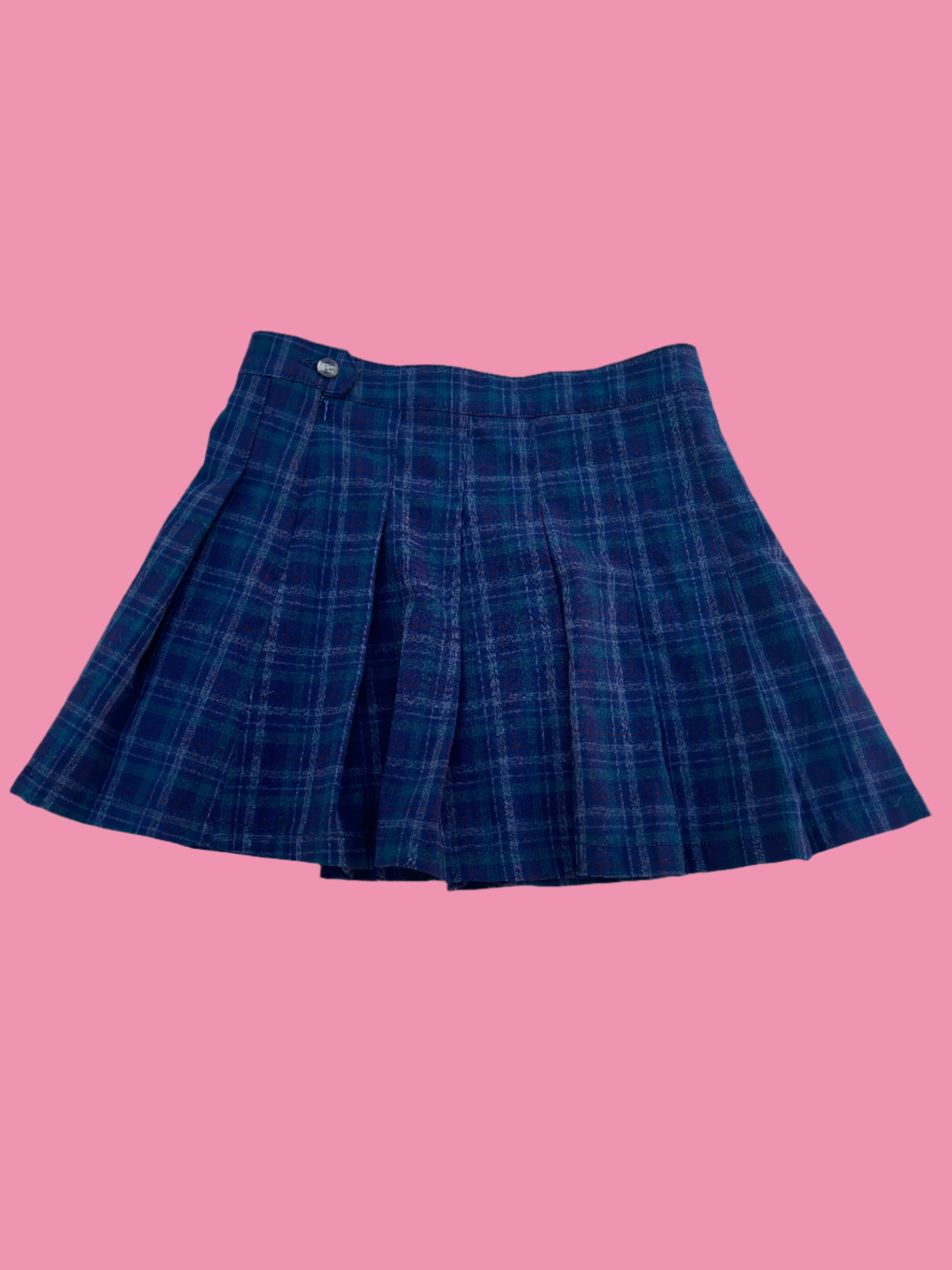 american eagle plaid pleated mini skirt, 6