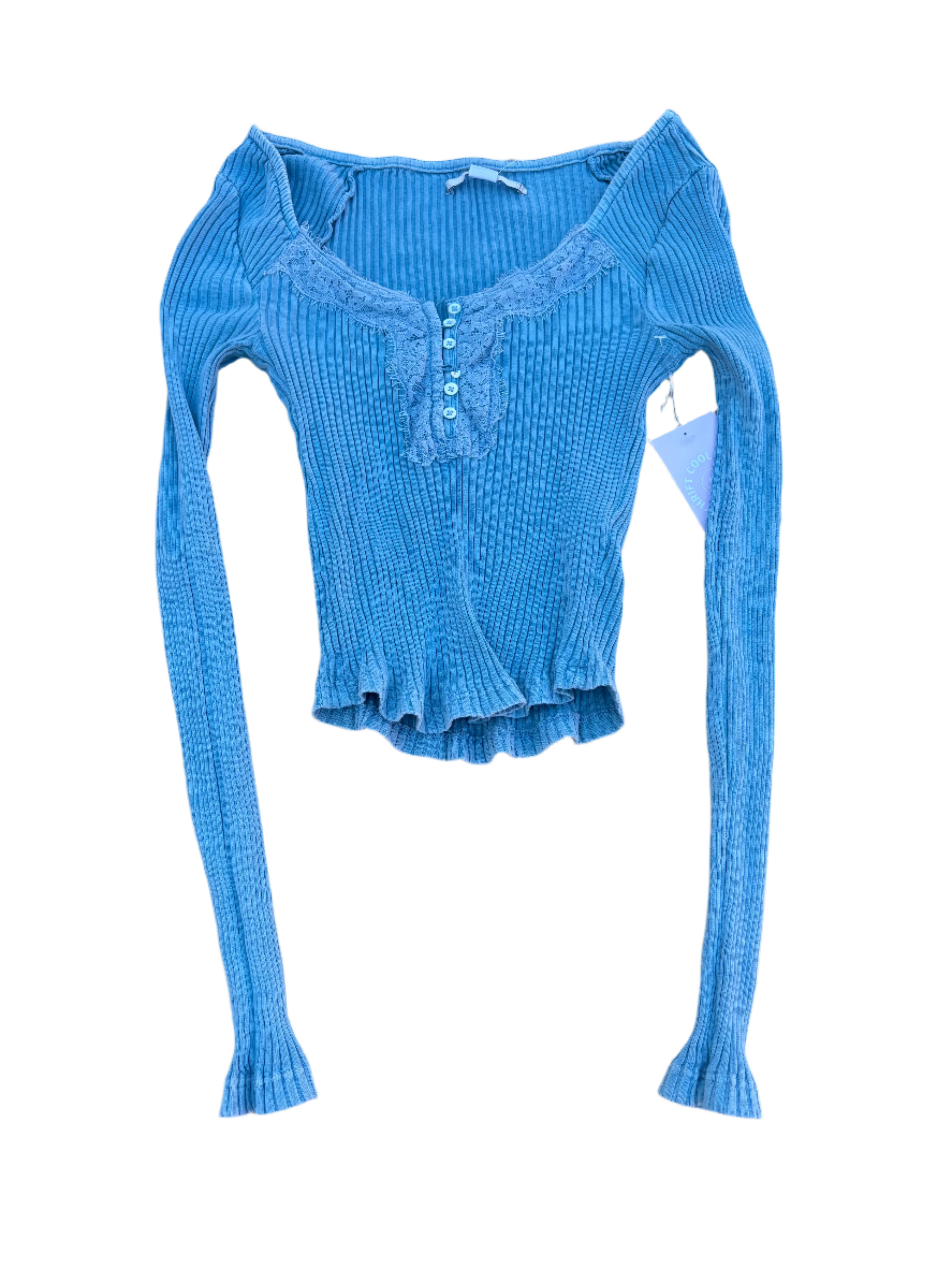 Blue Kimchi blue Ribbed ls, M