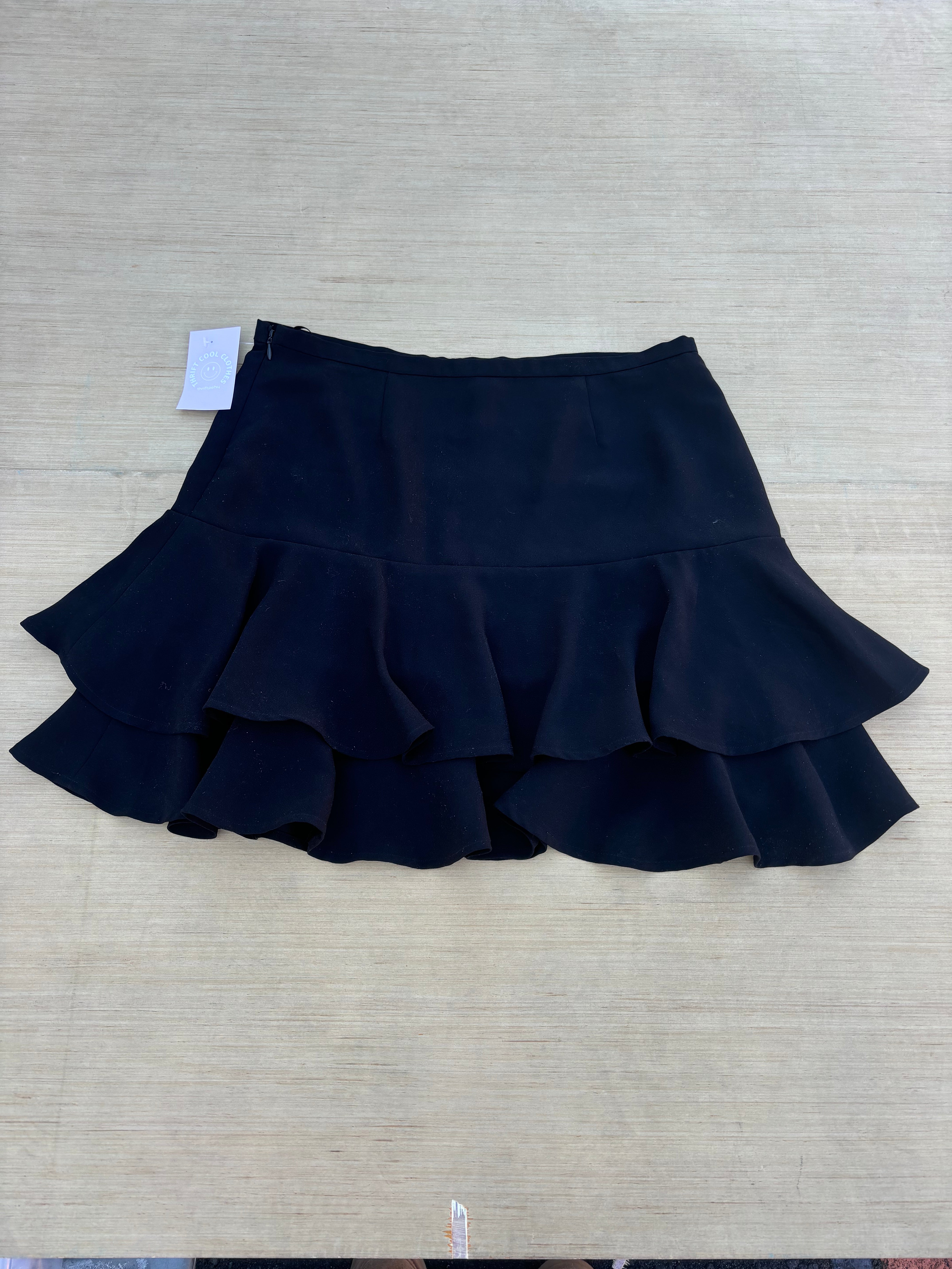 black ralph lauren ruffle skirt, 10