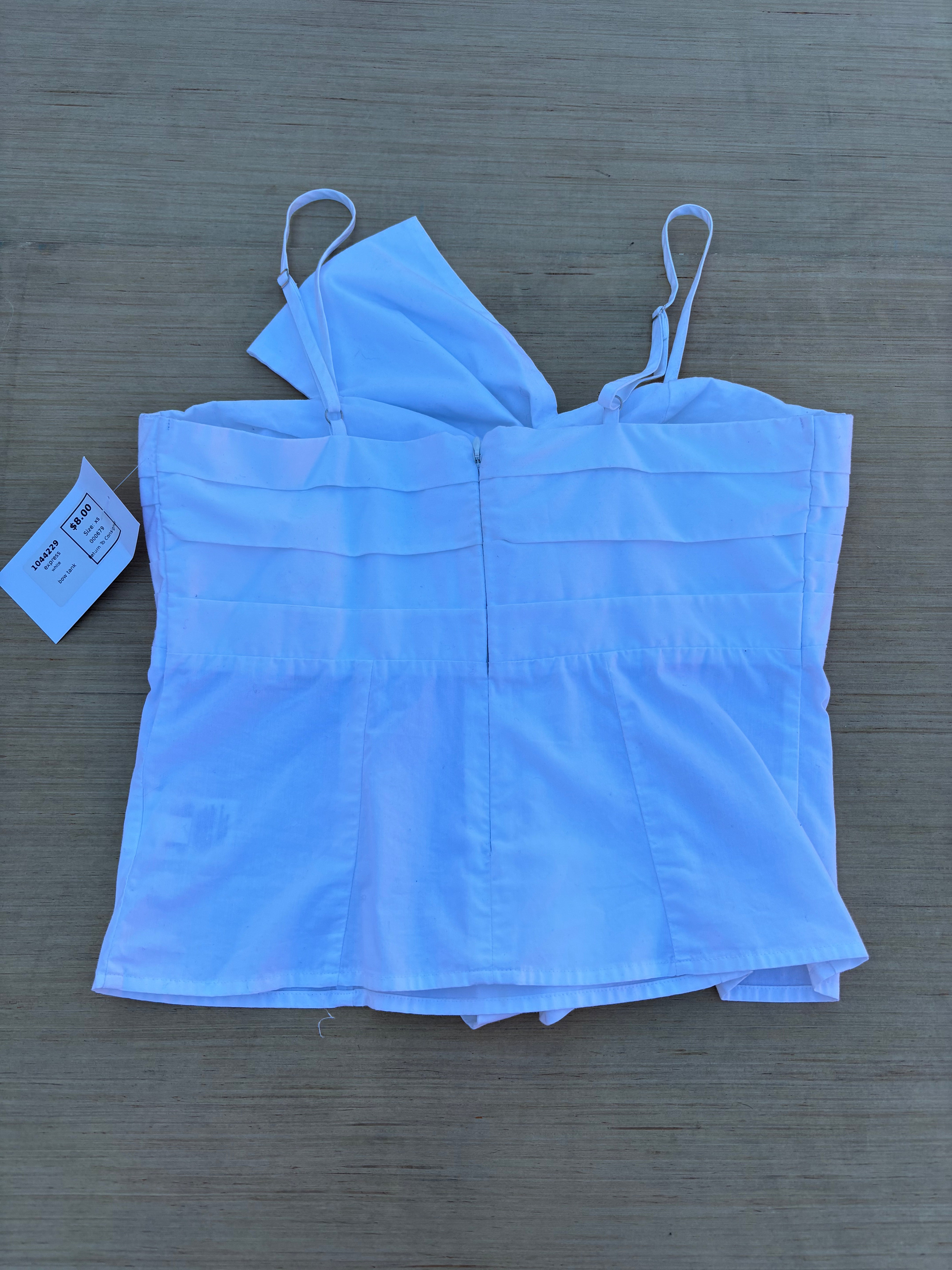 white express bow tank, xs