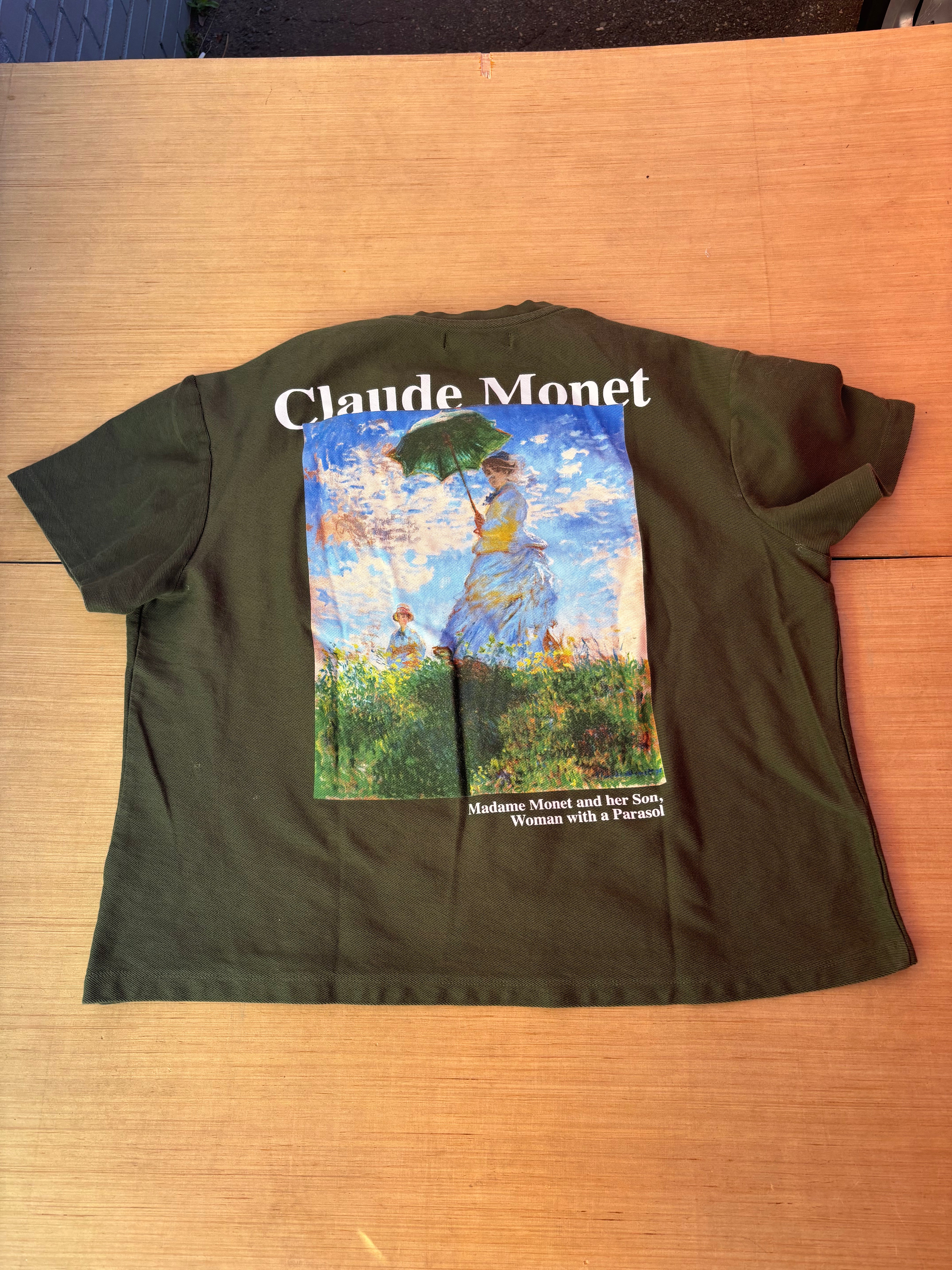 Green Primark Claude Monet too, 2xl